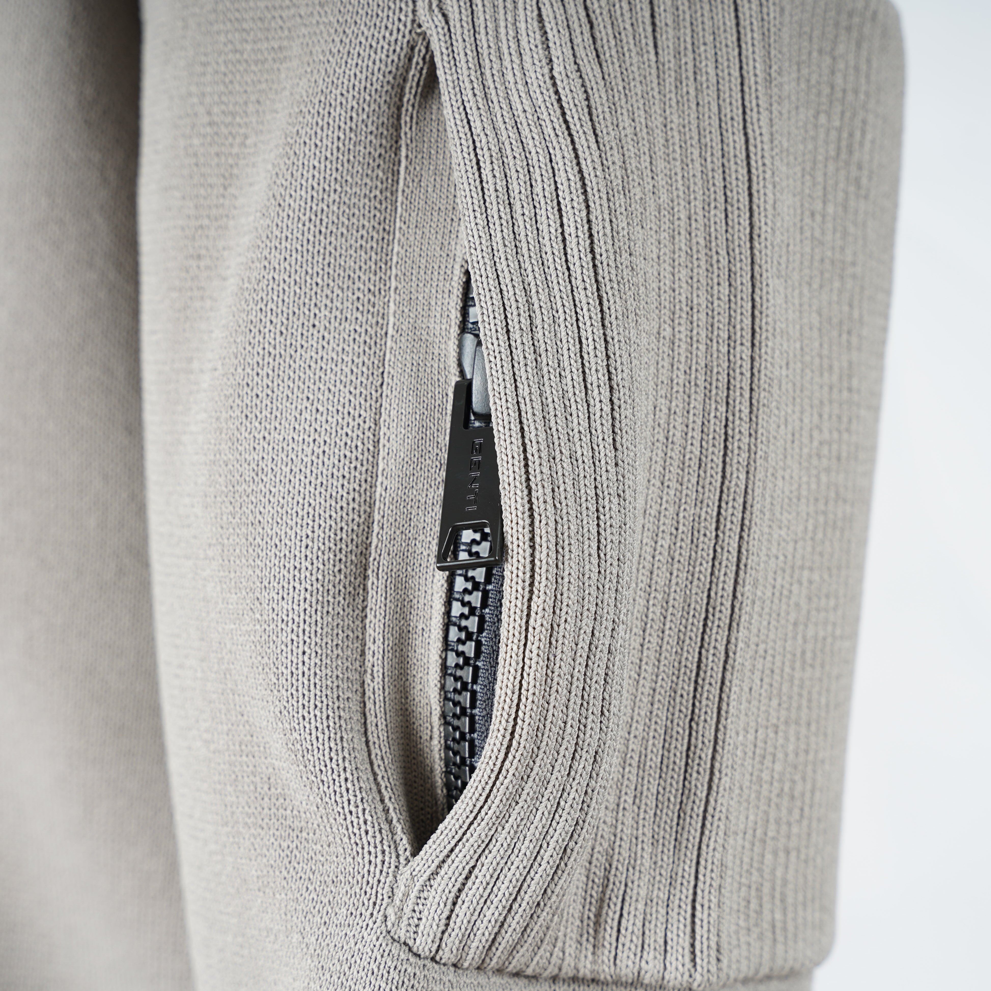 Genti Trui met Rits Taupe | Cool Dry