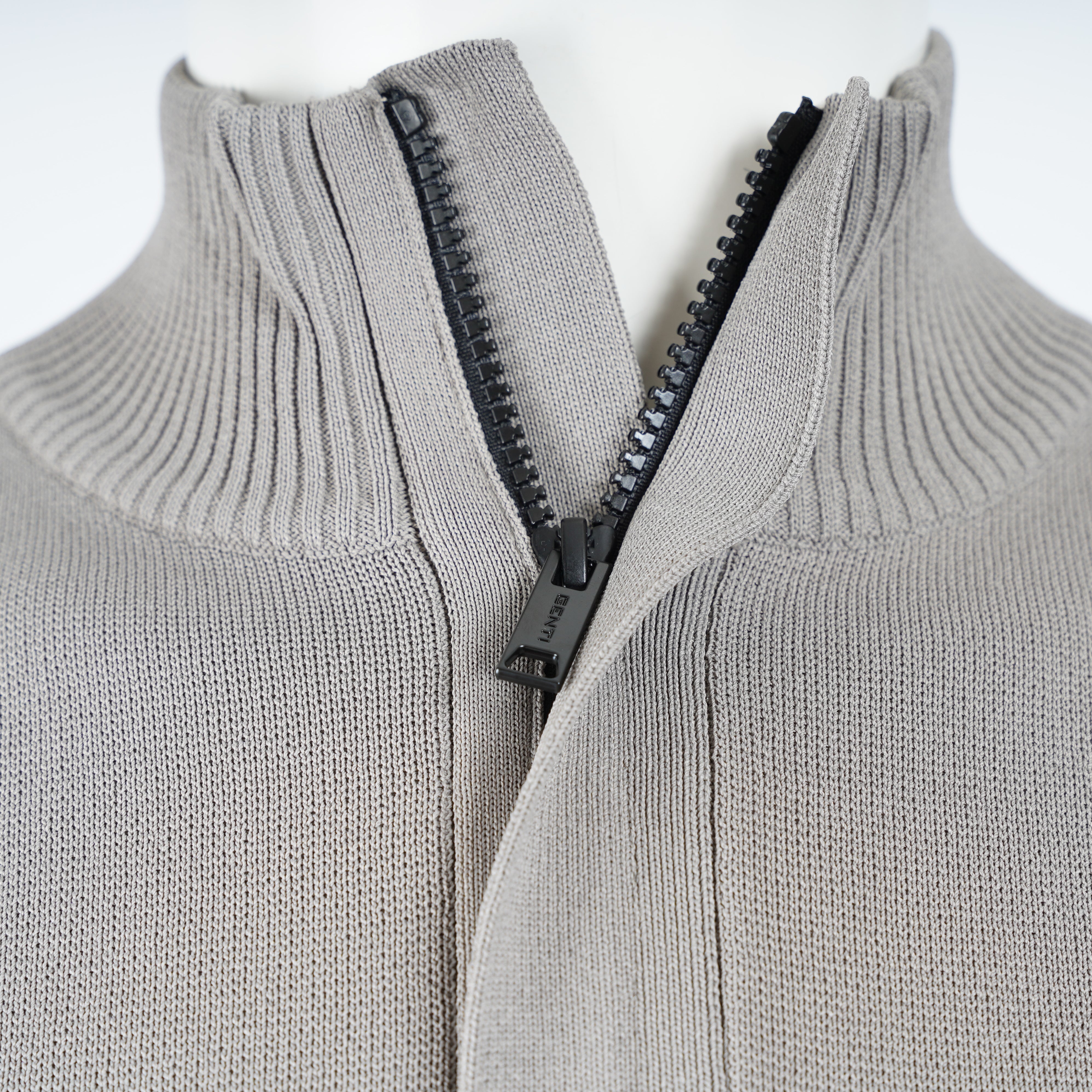 Genti Trui met Rits Taupe | Cool Dry