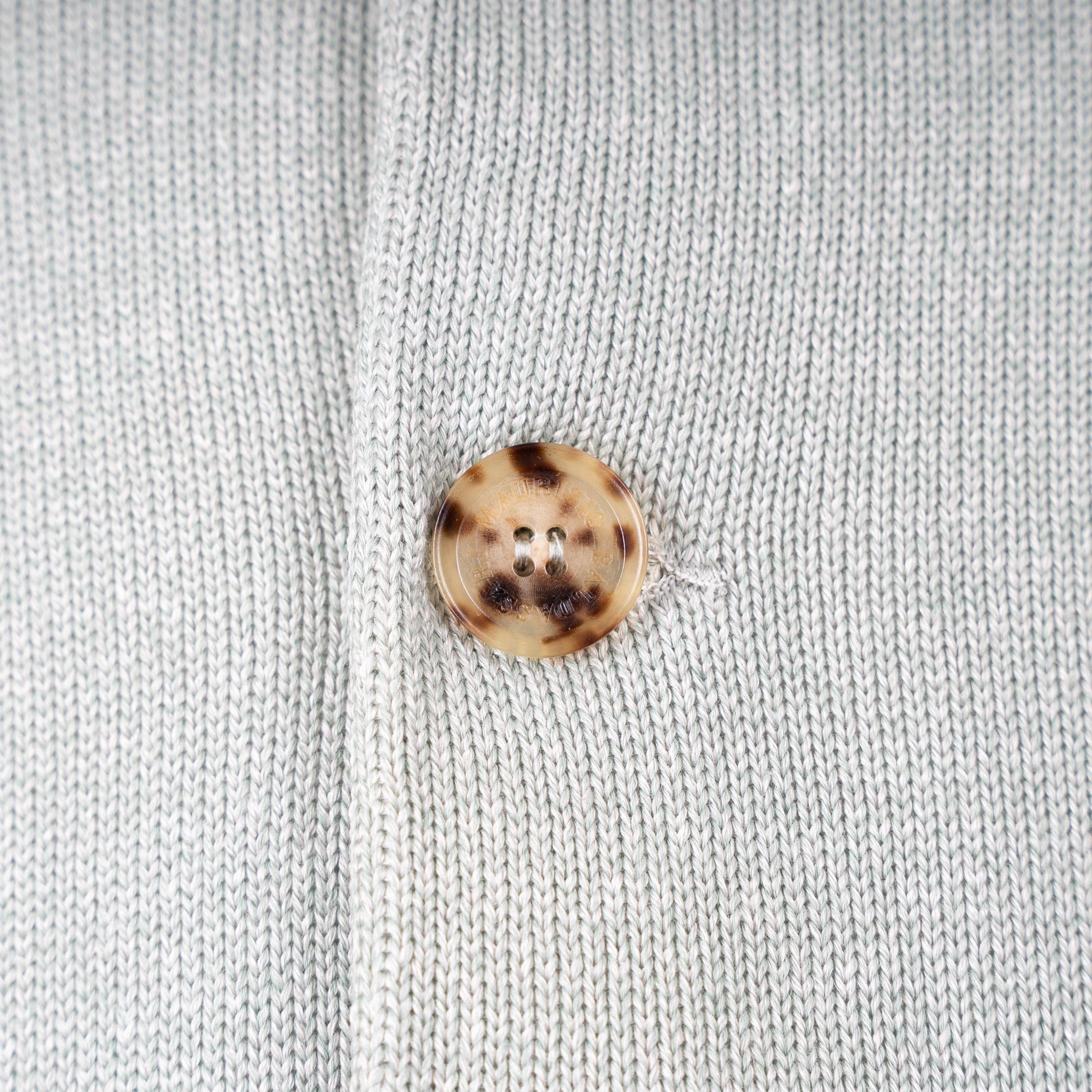 Maurizio Baldassari Knitted Colbert Mintgroen | Vanisé Knit Jacket