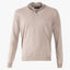 Zanone Gebreide Trui met rits Beige | Flexwool