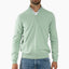 Gran Sasso Gebreide Trui met Rits Lichtgroen | Cashmere Lana