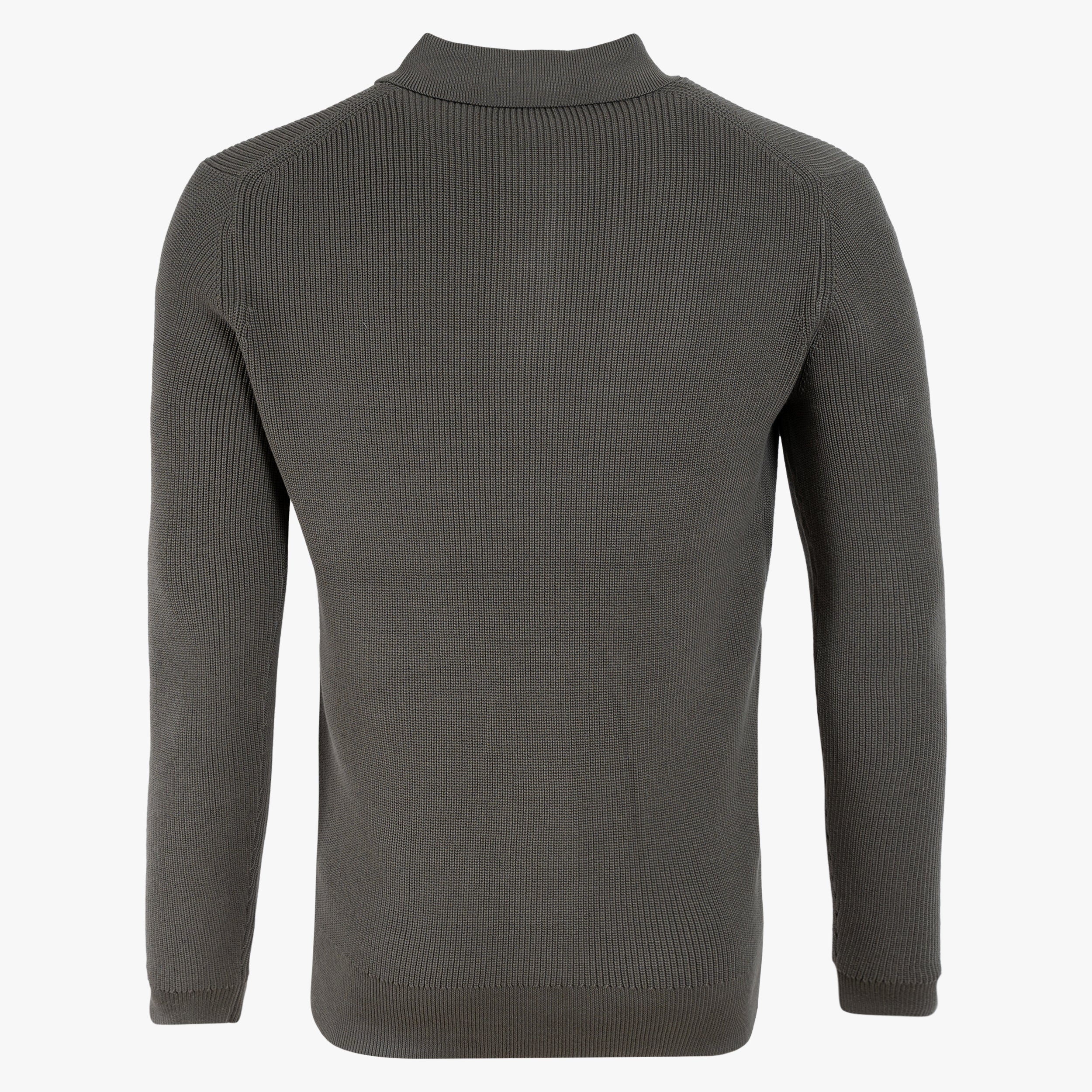 Genti Polo Lange Mouwen Groen