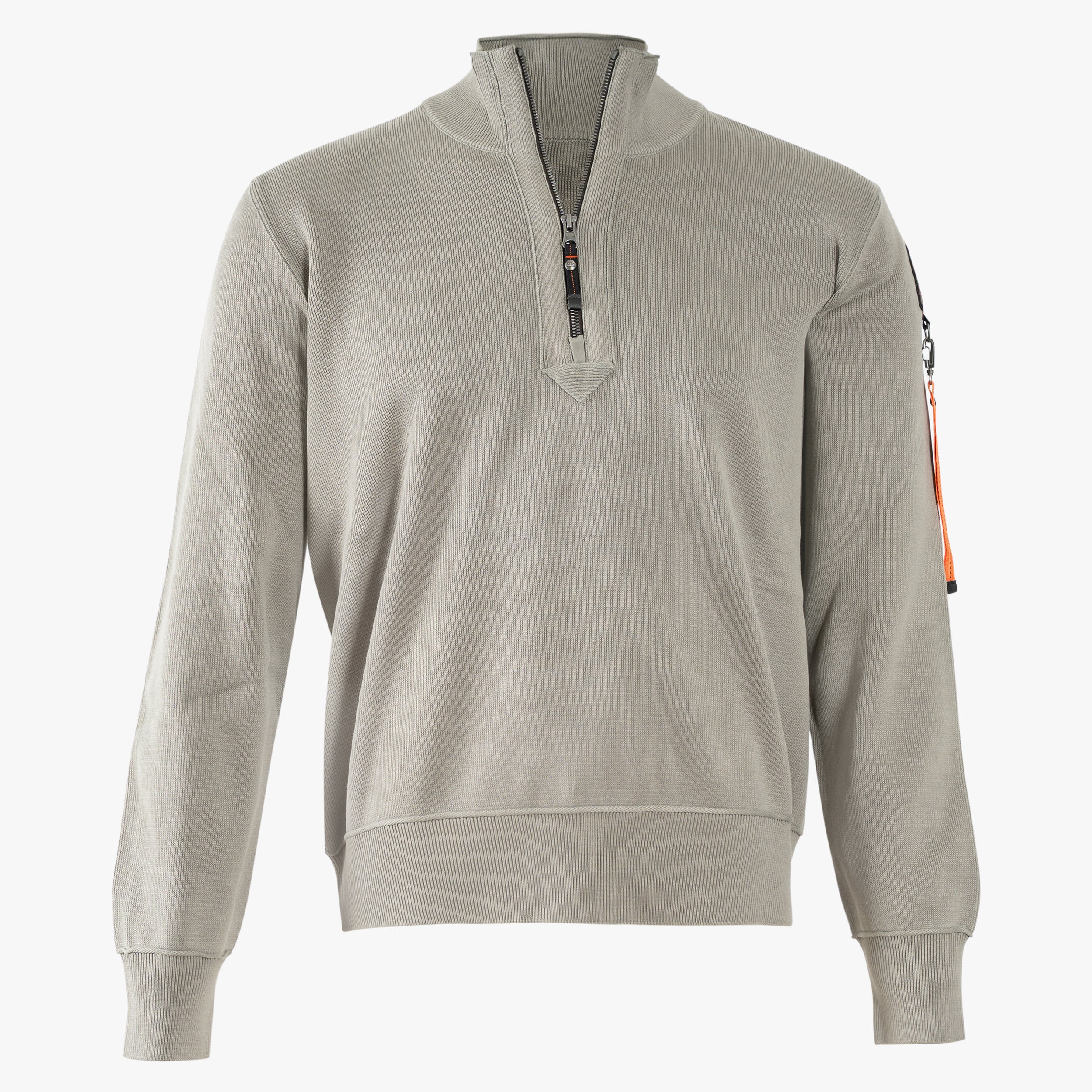 Parajumpers Trui met Rits Groen | Basic Scoe