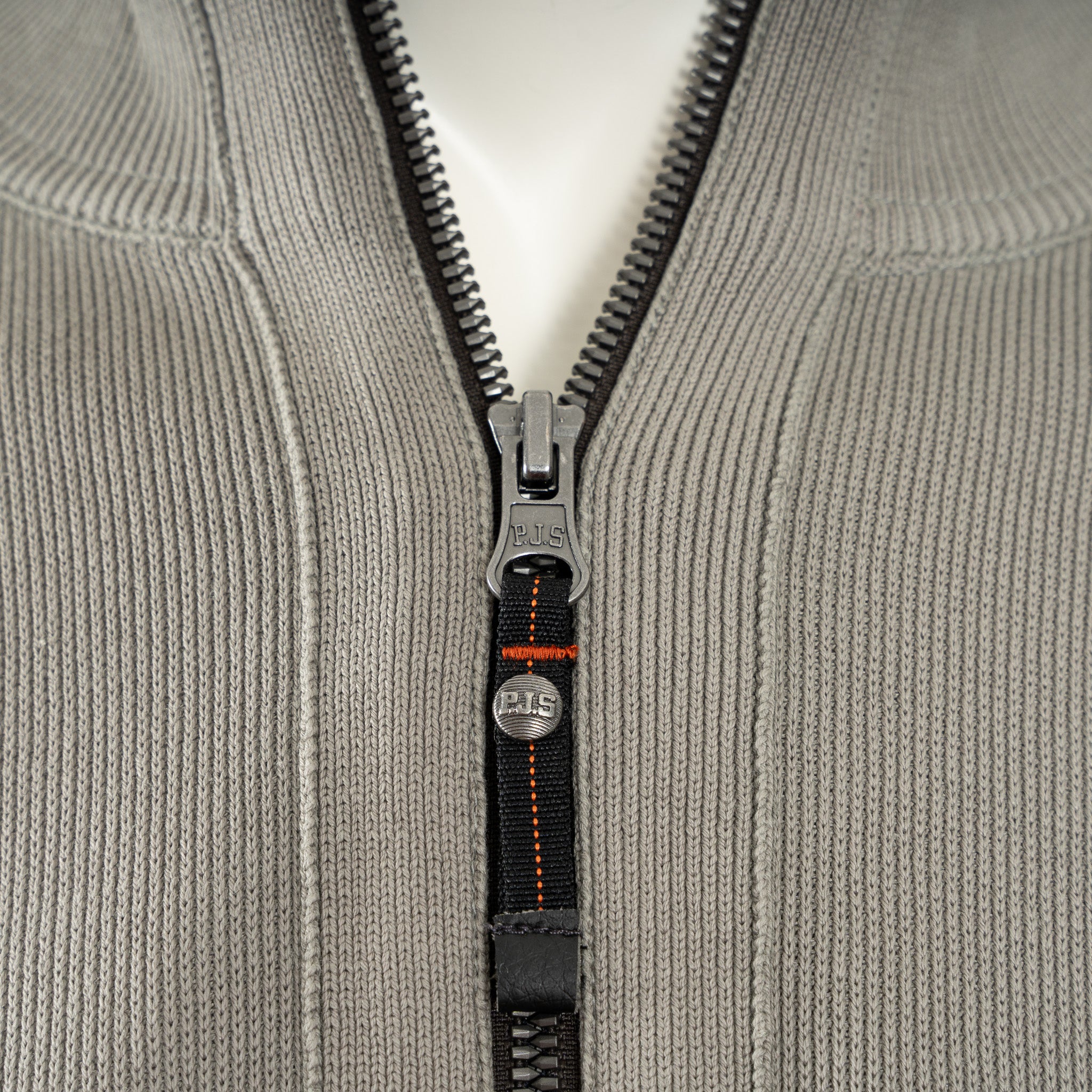 Parajumpers Trui met Rits Groen | Basic Scoe