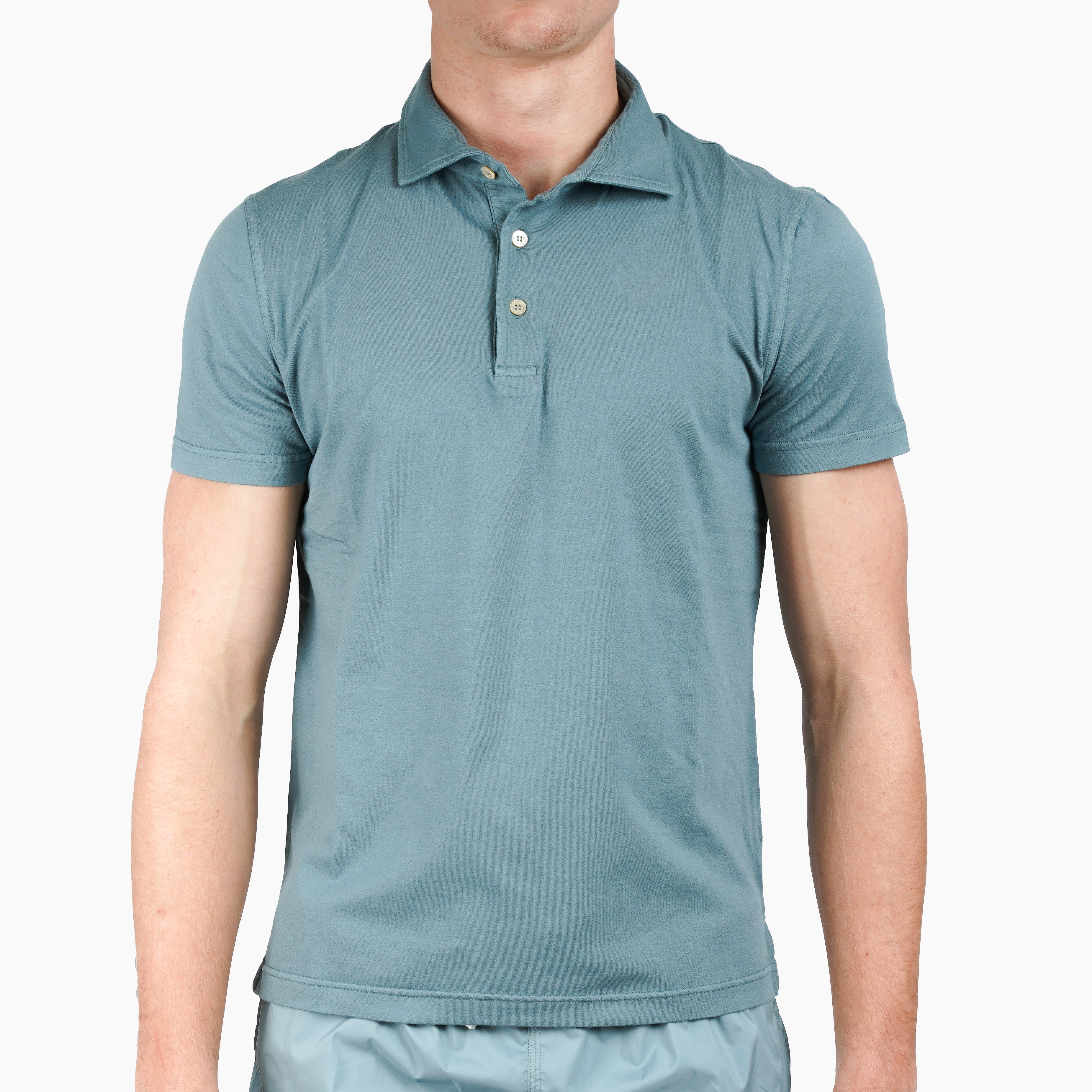 Fedeli Polo Petrolblauw | Jersey Cotton Flex