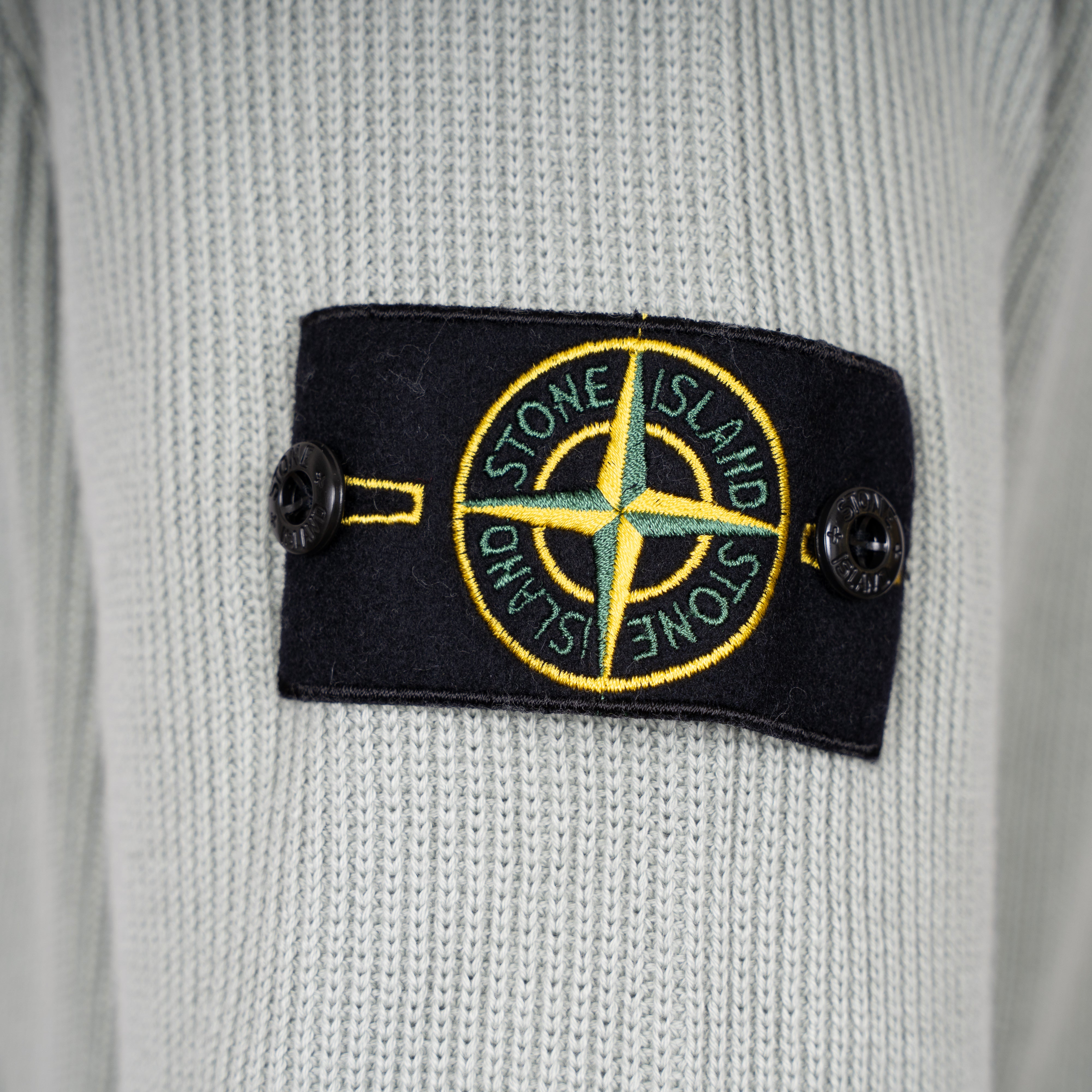 Stone Island Gebreide Trui Lichtgroen | Soft Organic Cotton