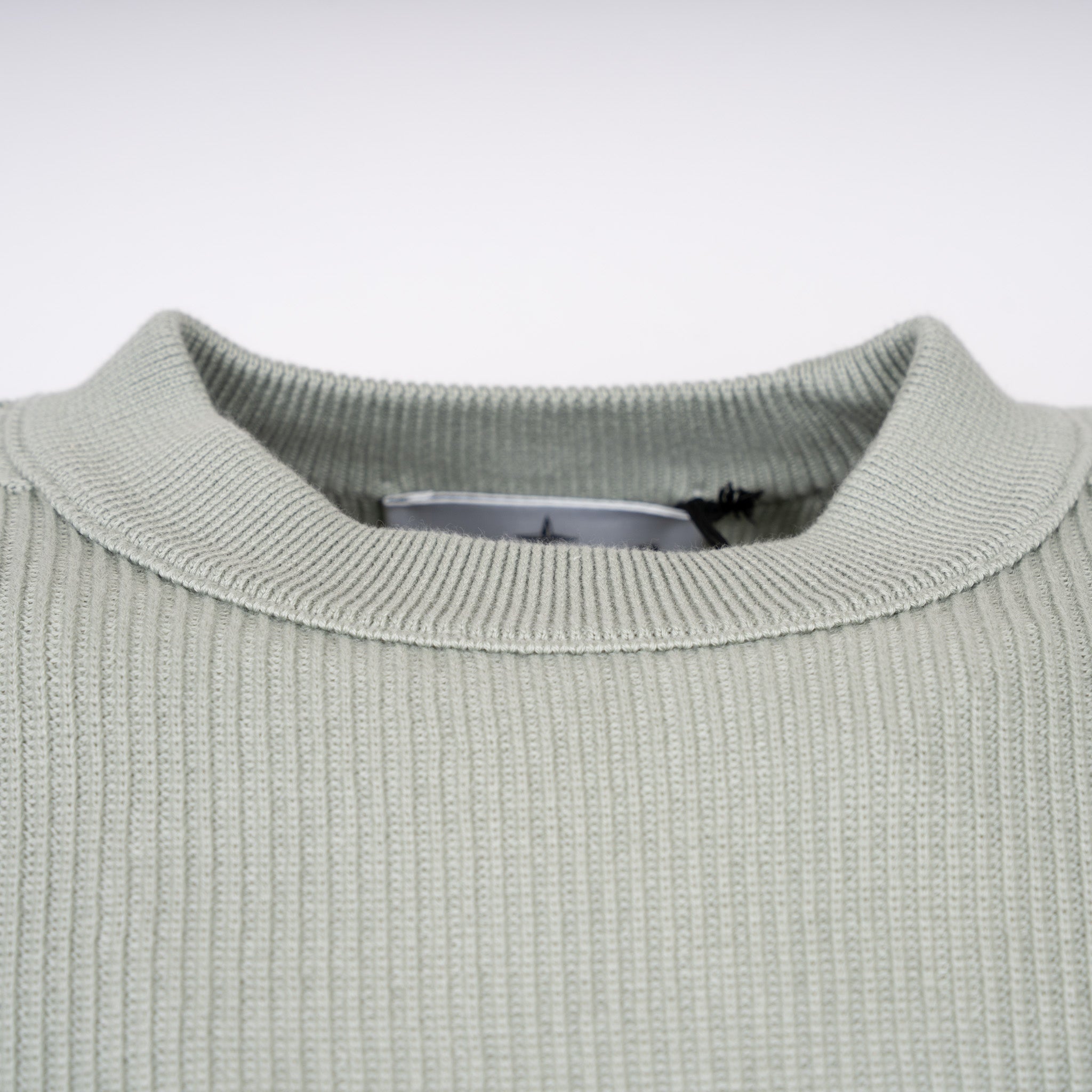 Stone Island Gebreide Trui Lichtgroen | Soft Organic Cotton