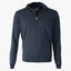 Zanone Gebreide Trui met rits Donkerblauw | Flexwool