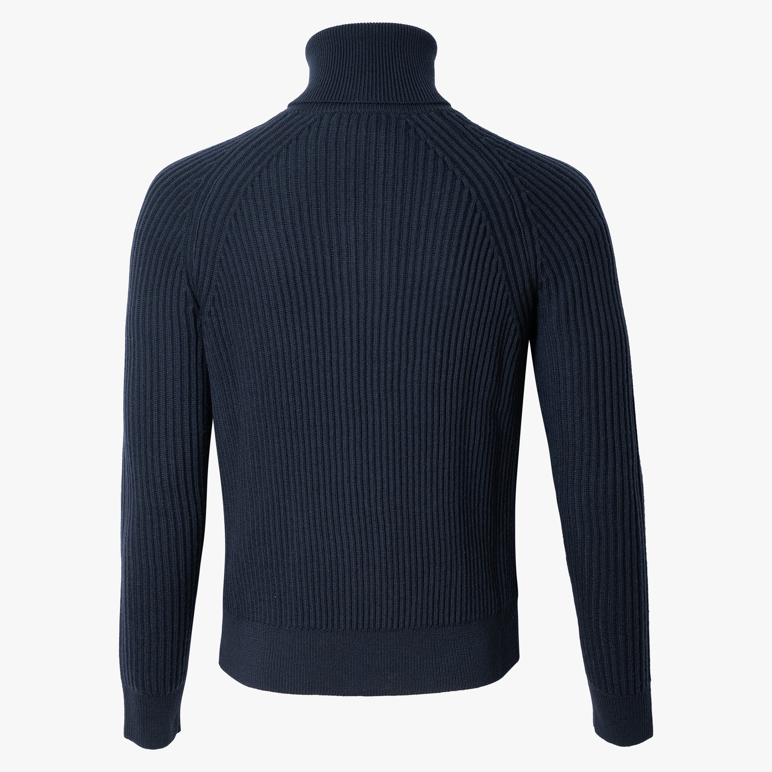 Zanone Gebreid Vest Donkerblauw