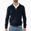 Gran Sasso Gebreid Vest Blauw | Extrafine Merino