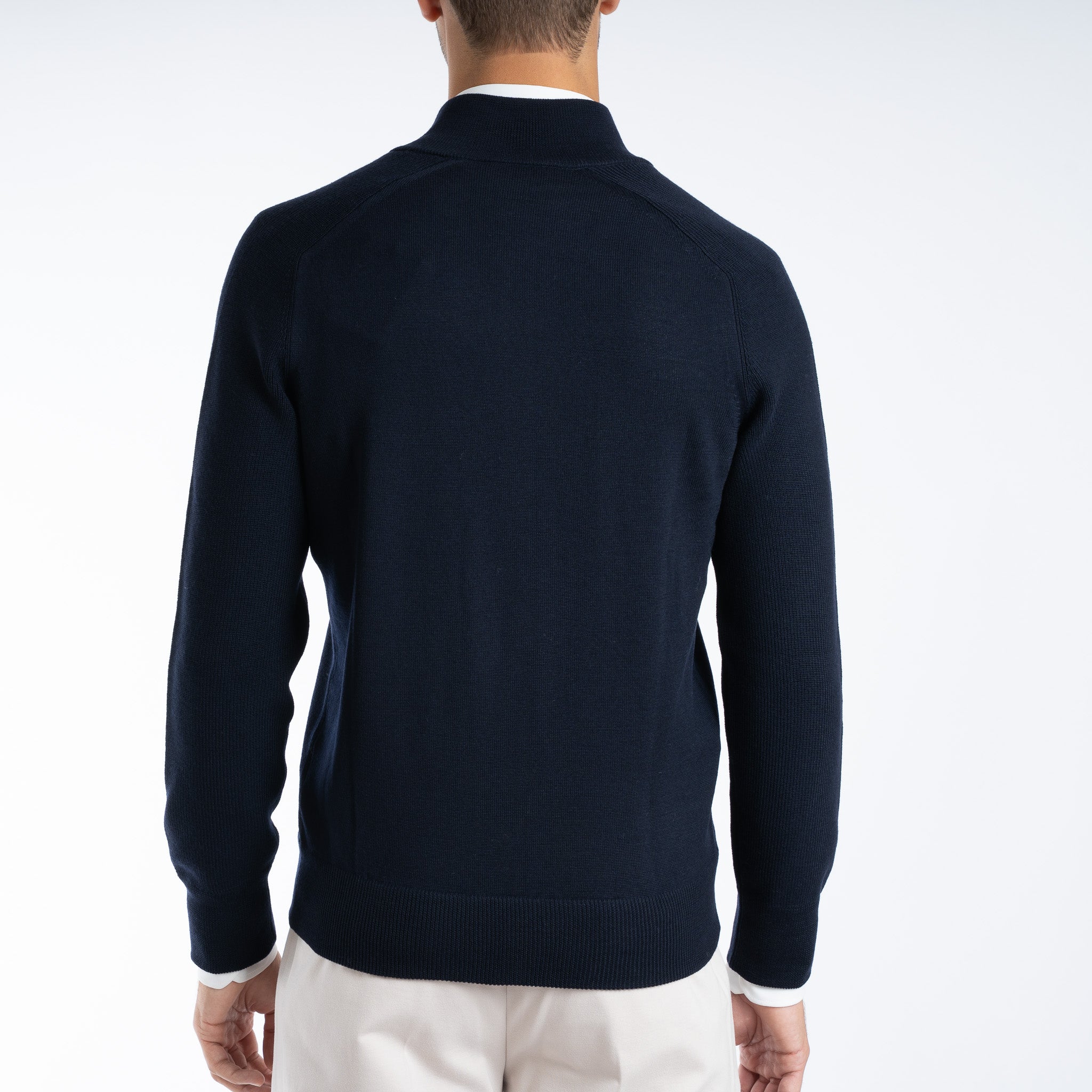 Gran Sasso Vest Donkerblauw | Rain Wool