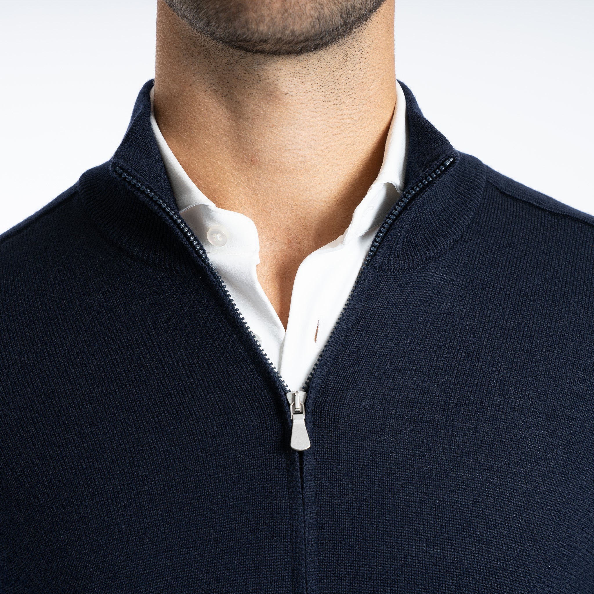 Gran Sasso Vest Donkerblauw | Rain Wool