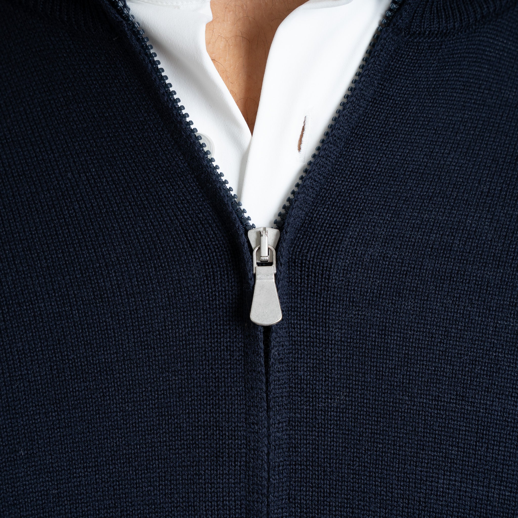 Gran Sasso Vest Donkerblauw | Rain Wool