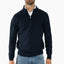 Gran Sasso Gebreide Trui met Rits Donkerblauw | Rain Wool