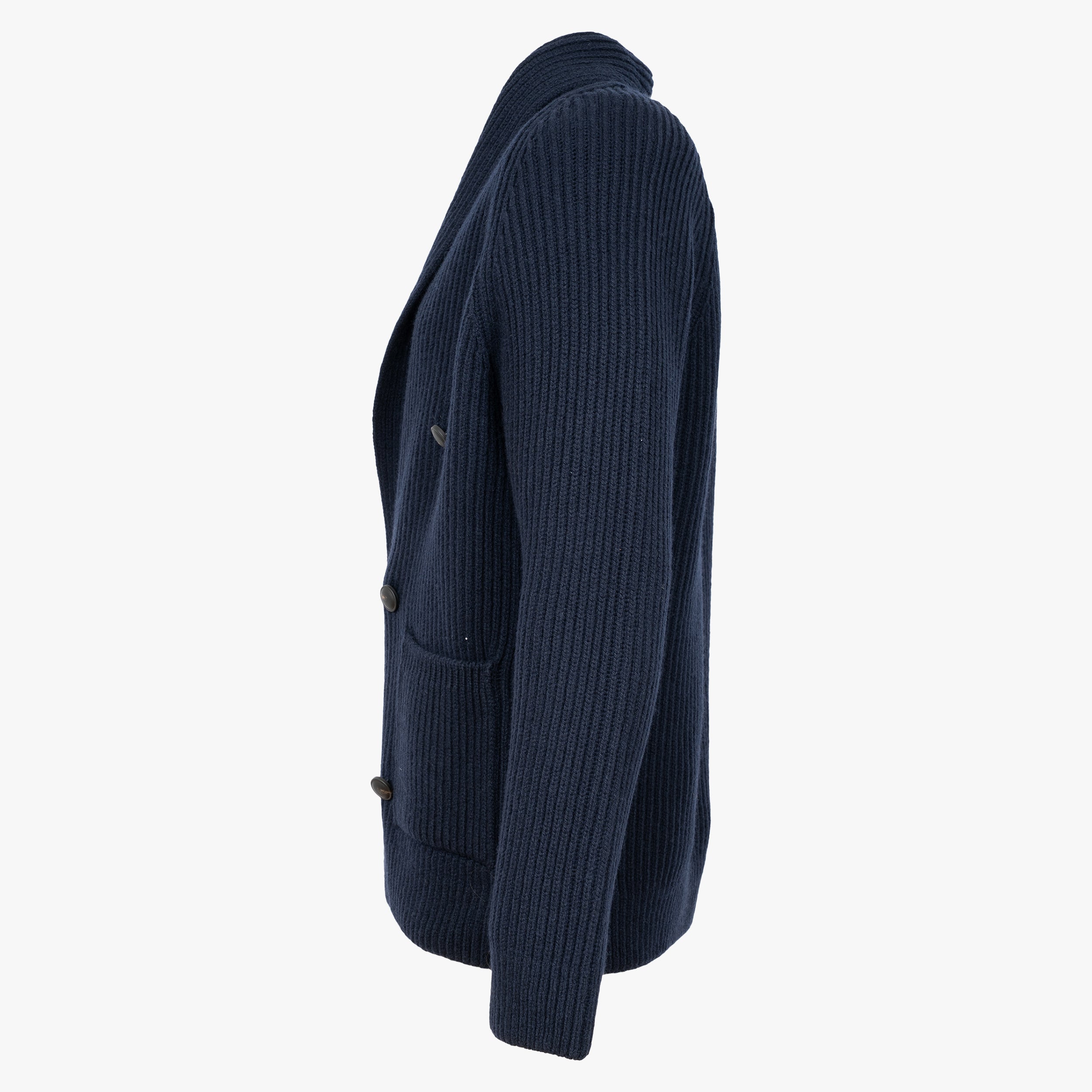 Gran Sasso Double-Breasted Cardigan Blauw | Super Geelong