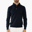 Gran Sasso Gebreide Polo Lange Mouw Donkerblauw | Extrafine Merino