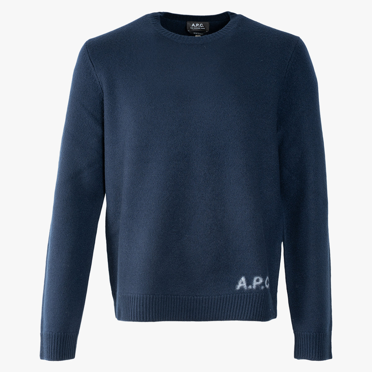 A.P.C. Gebreide Trui Donkerblauw | Edward