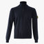 Stone Island Gebreide Trui met Knopenlijst Donkerblauw | Stretch RWS Wool