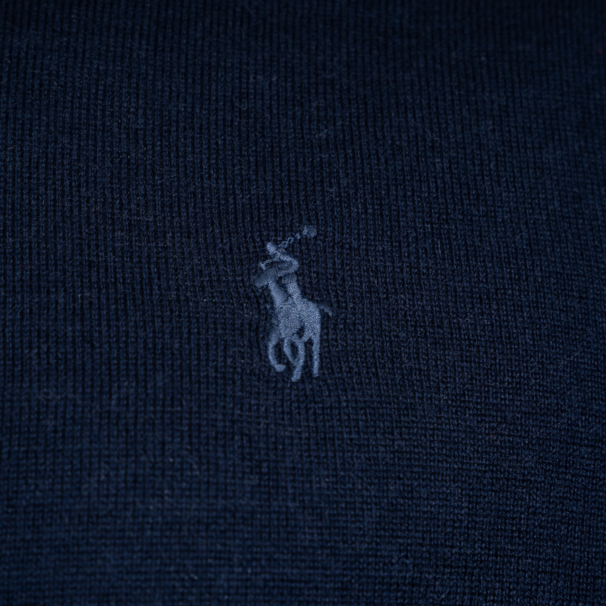 Ralph Lauren Gebreide Polo Lange Mouwen Blauw