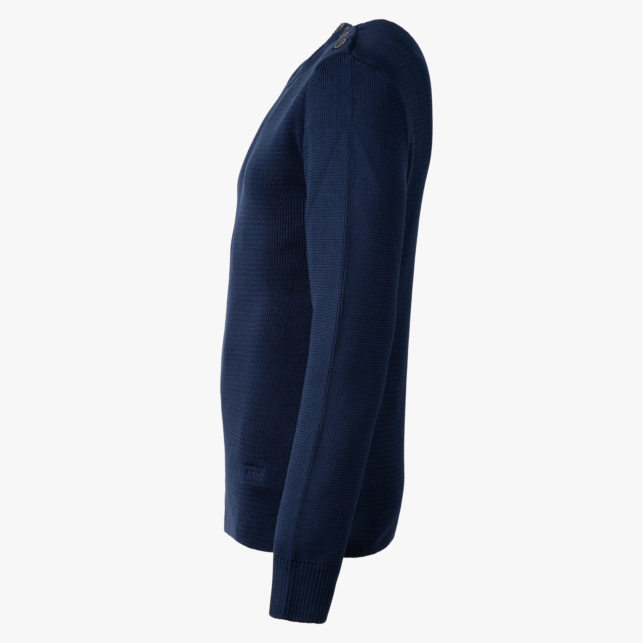 A.P.C. Gebreide Ronde Hals Trui Donkerblauw | Marin