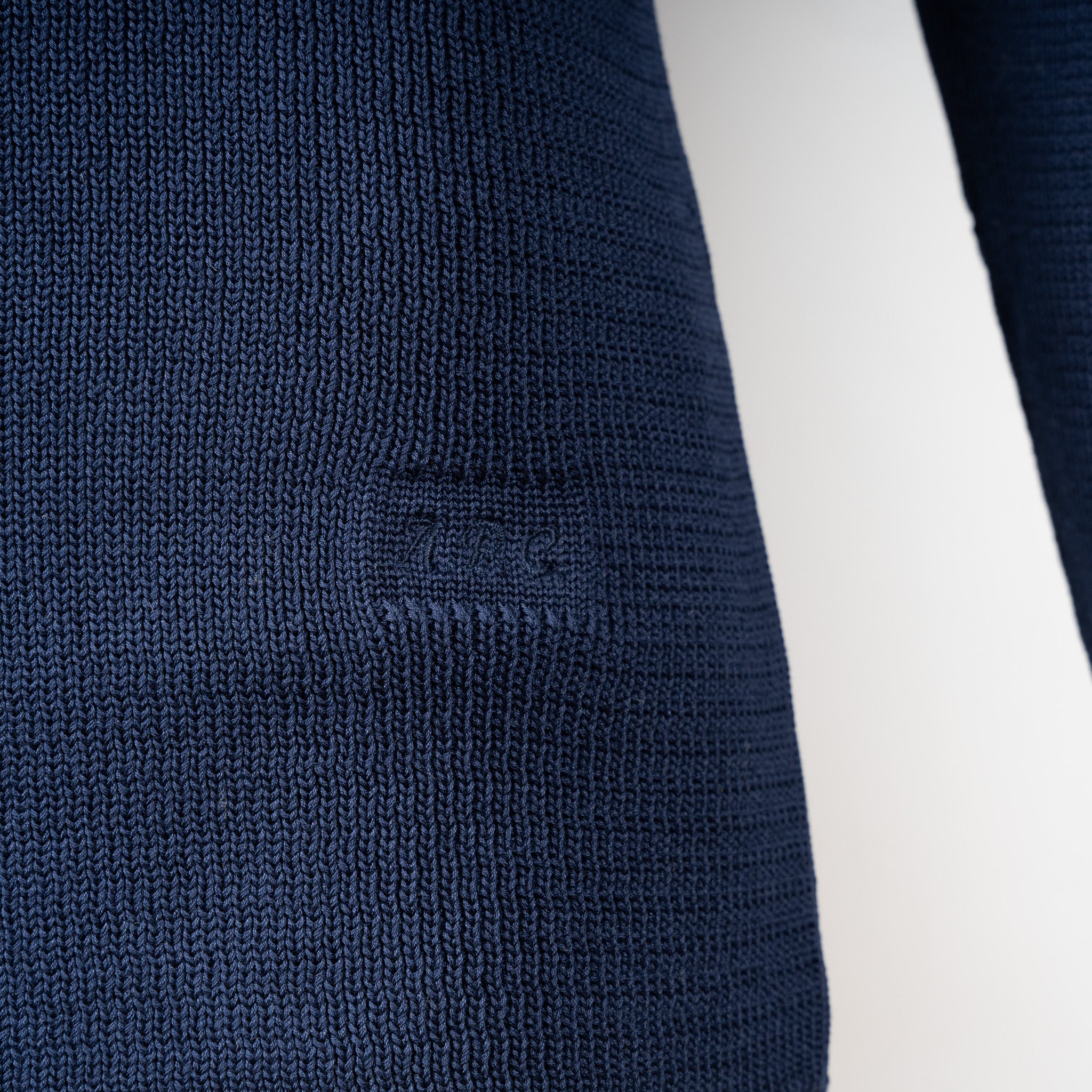 A.P.C. Gebreide Ronde Hals Trui Donkerblauw | Marin