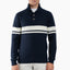 SEVEN DIALS Gebreide Trui met Knopenlijst Blauw | Delwin