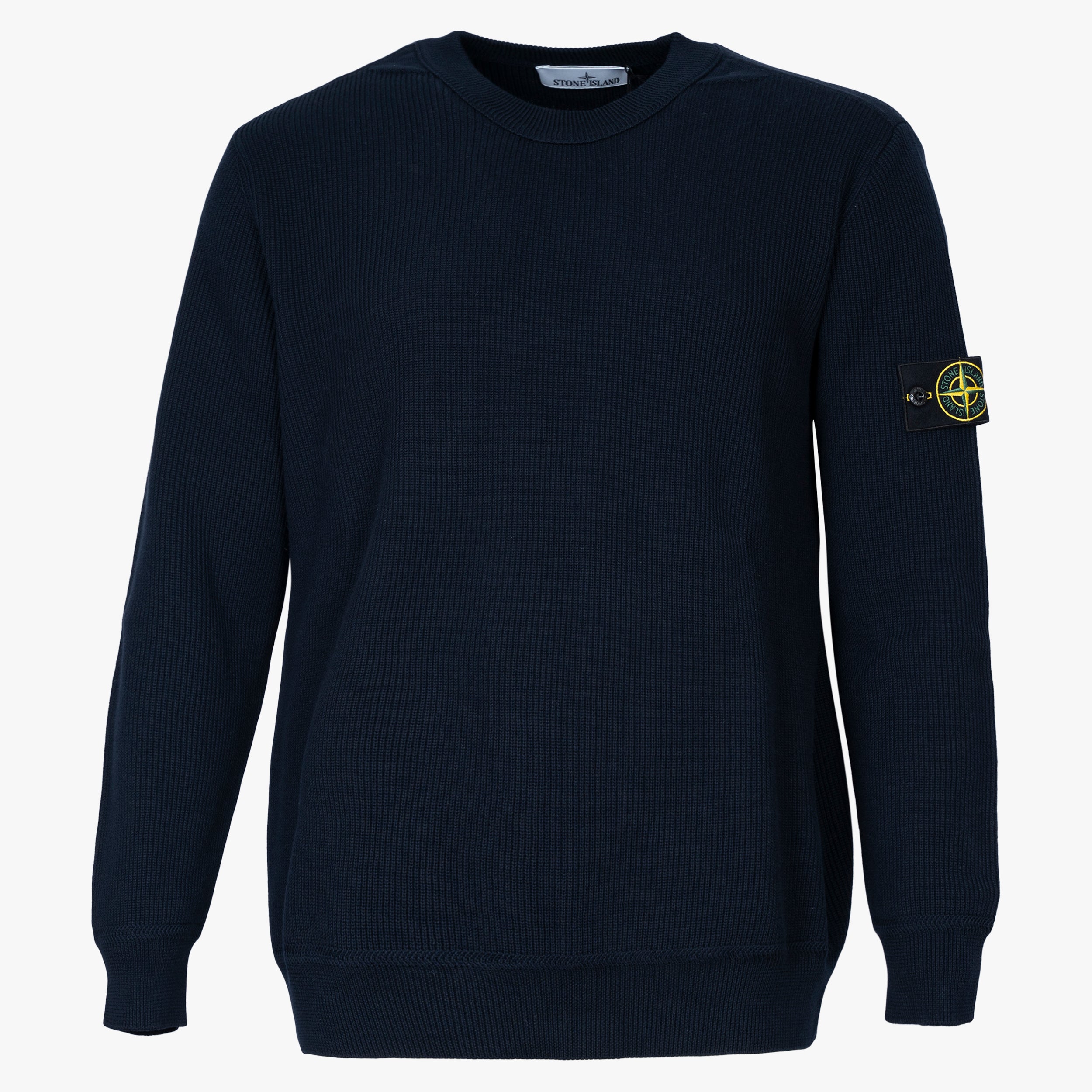 Stone Island Gebreide Trui Donkerblauw | Soft Organic Cotton
