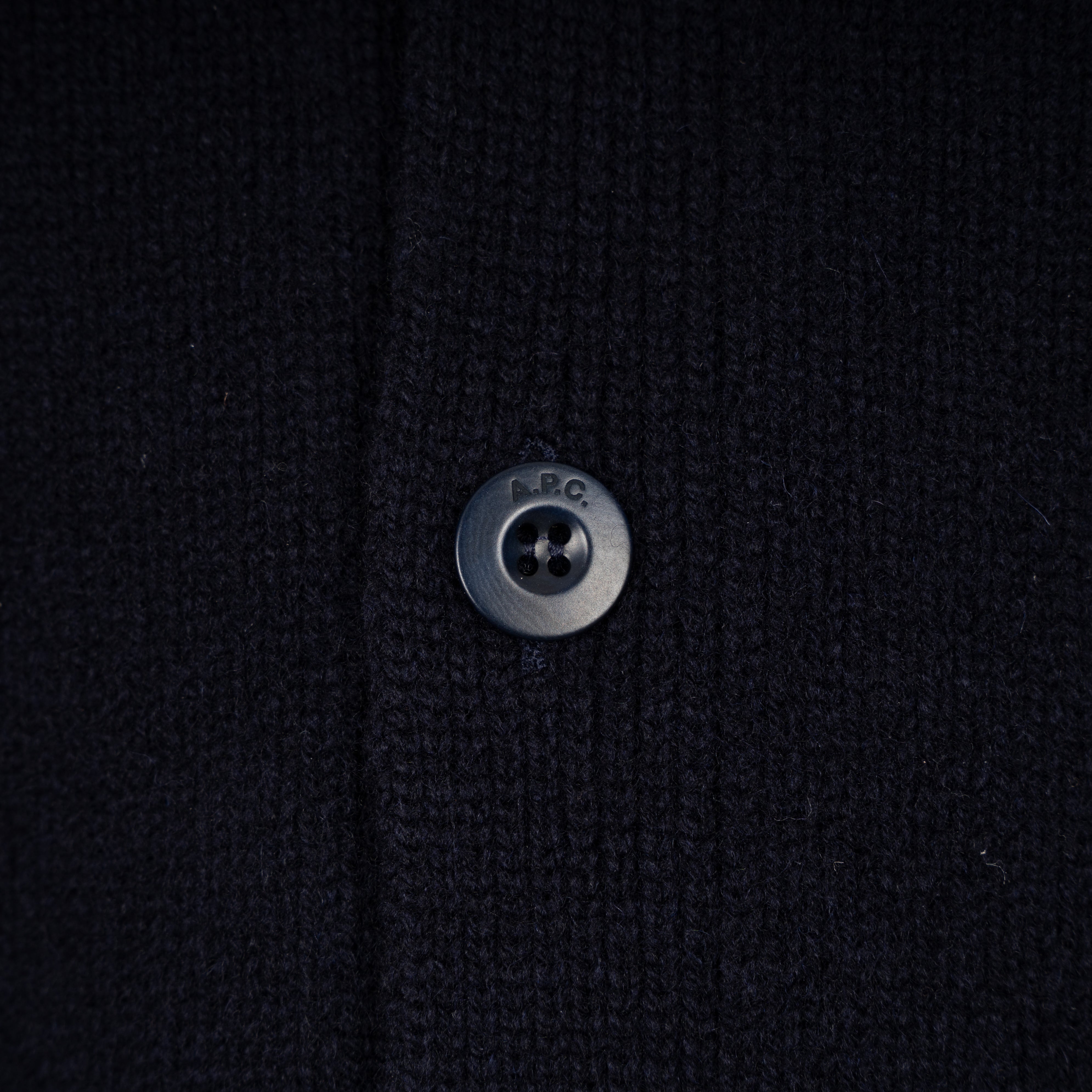 A.P.C. Cardigan Blauw | Kevin