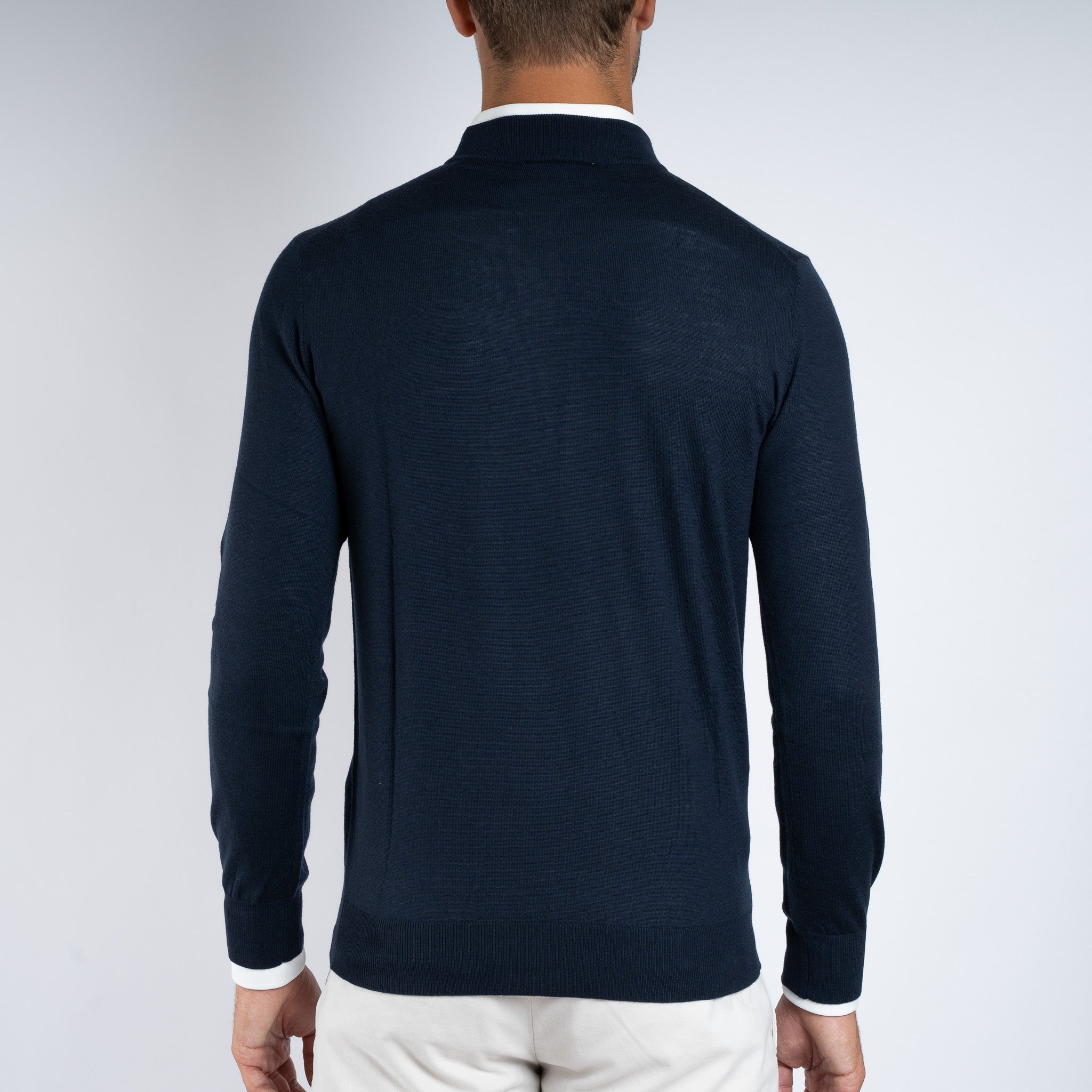 SEVEN DIALS Gebreide Turtleneck Trui Blauw | Goy