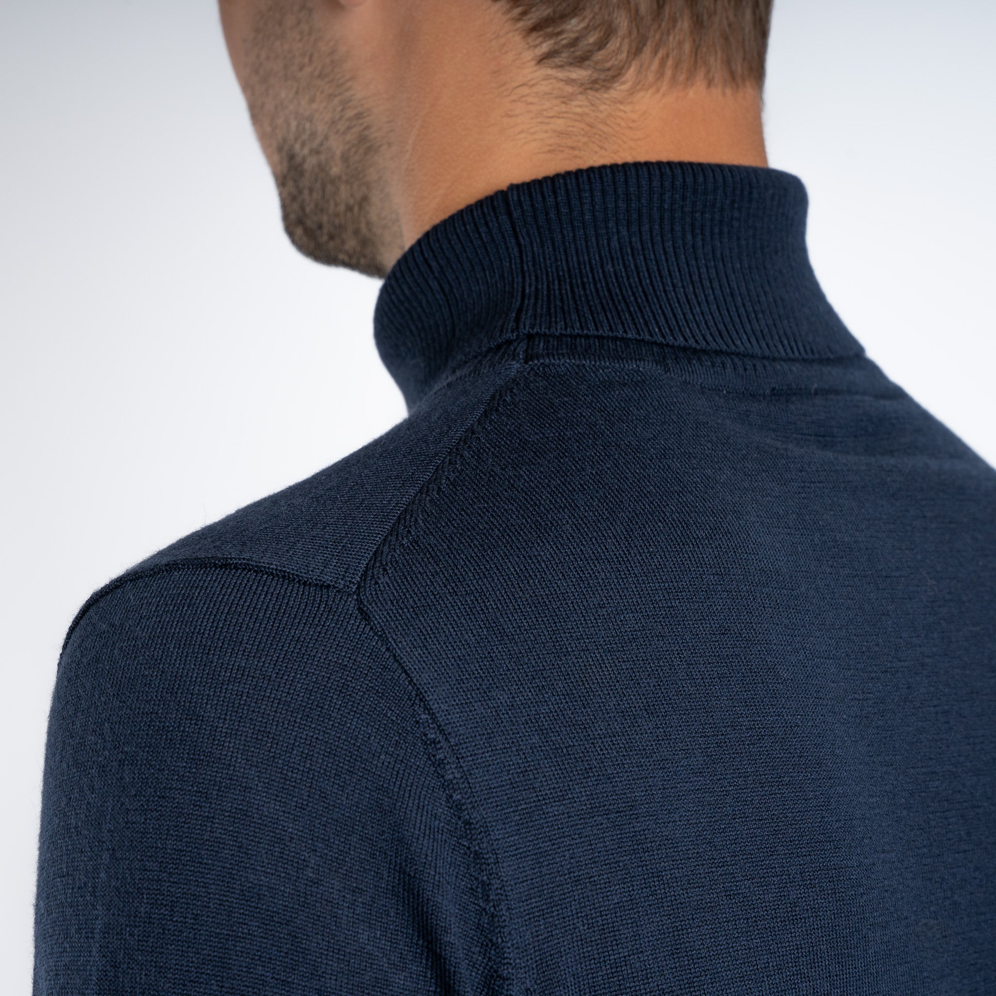 SEVEN DIALS Gebreide Coltrui Blauw | Shawn