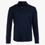 Profuomo Polo Lange Mouwen Blauw | Merino Polo
