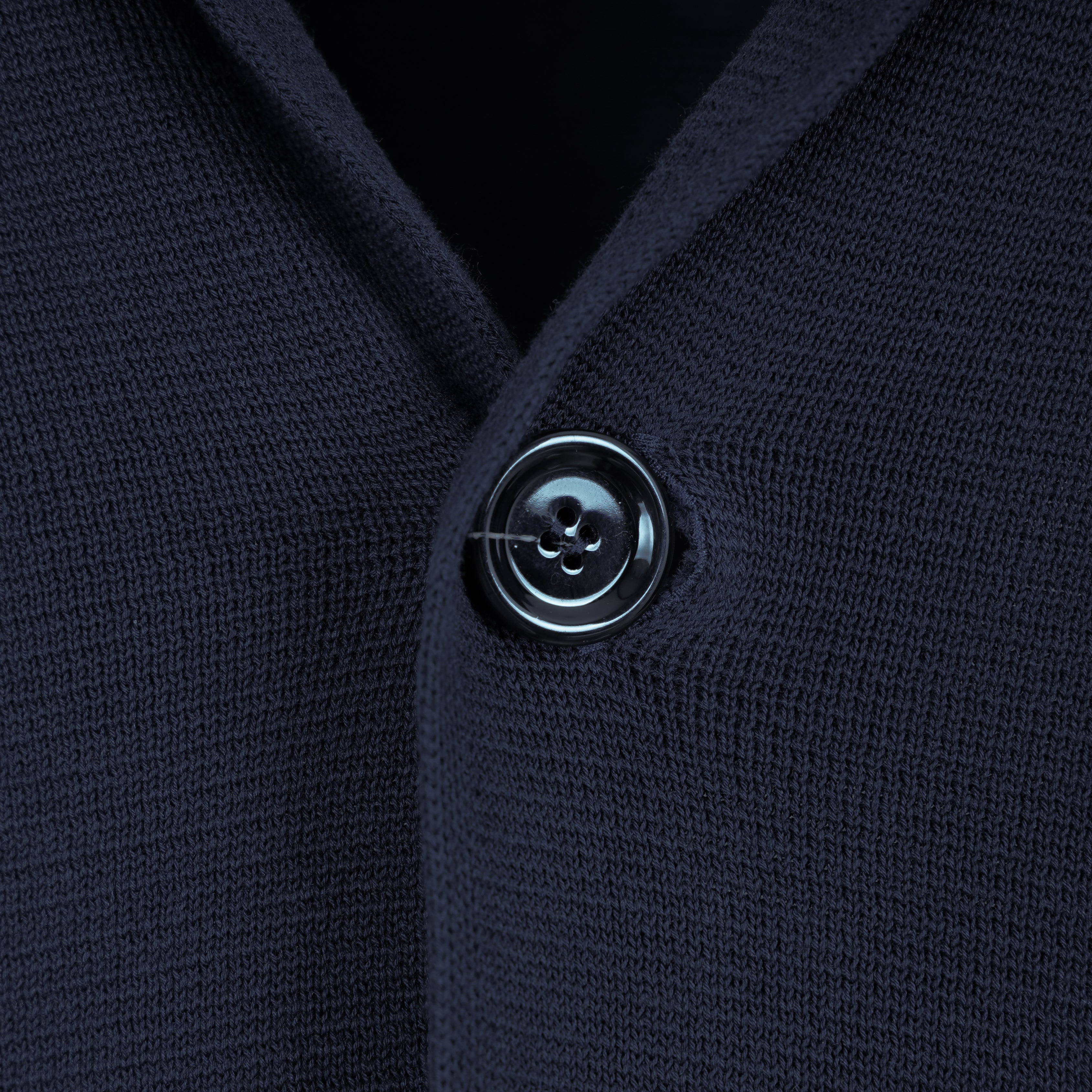 Lardini Knitted Colbert Donkerblauw