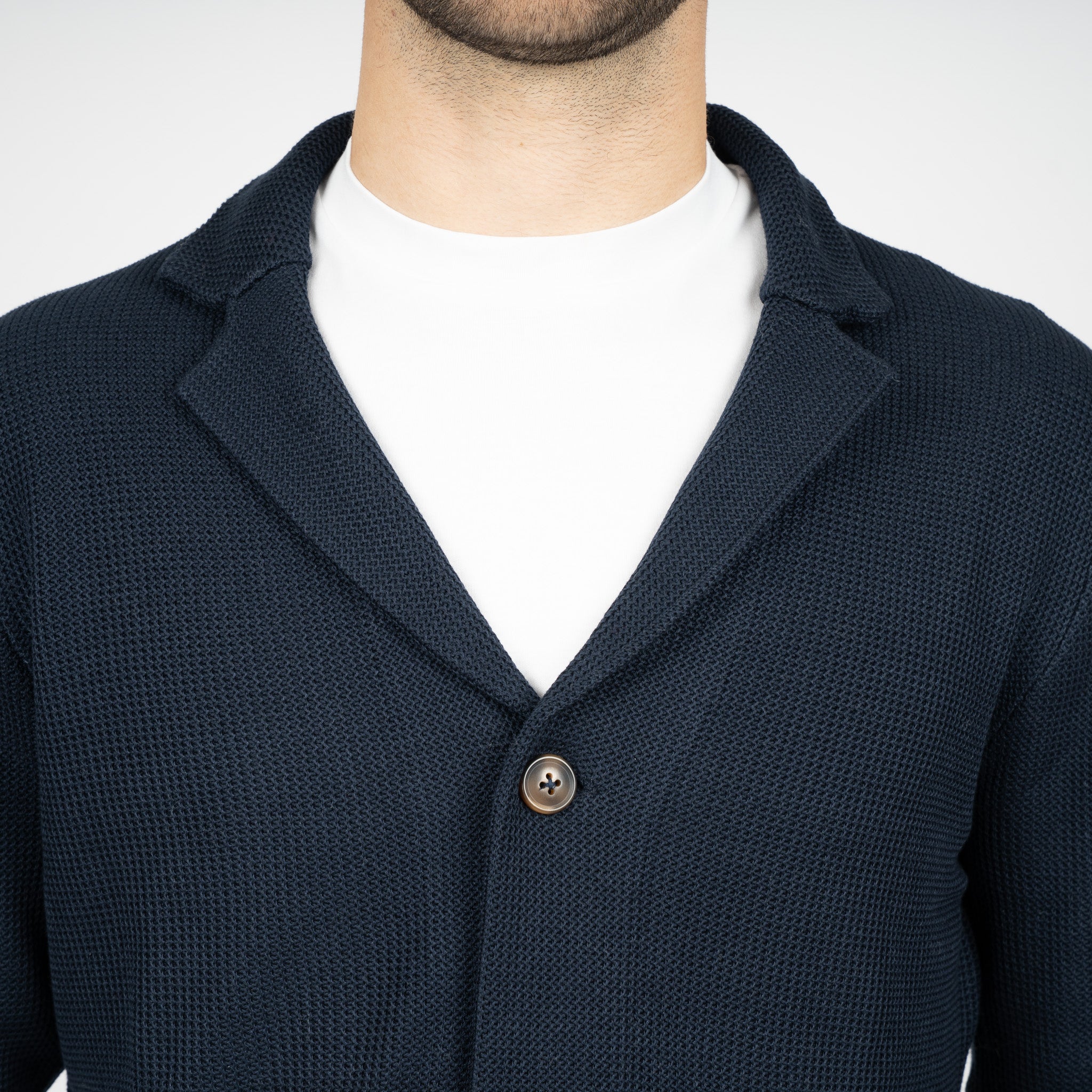 SEVEN DIALS Cardigan Blauw | Callum