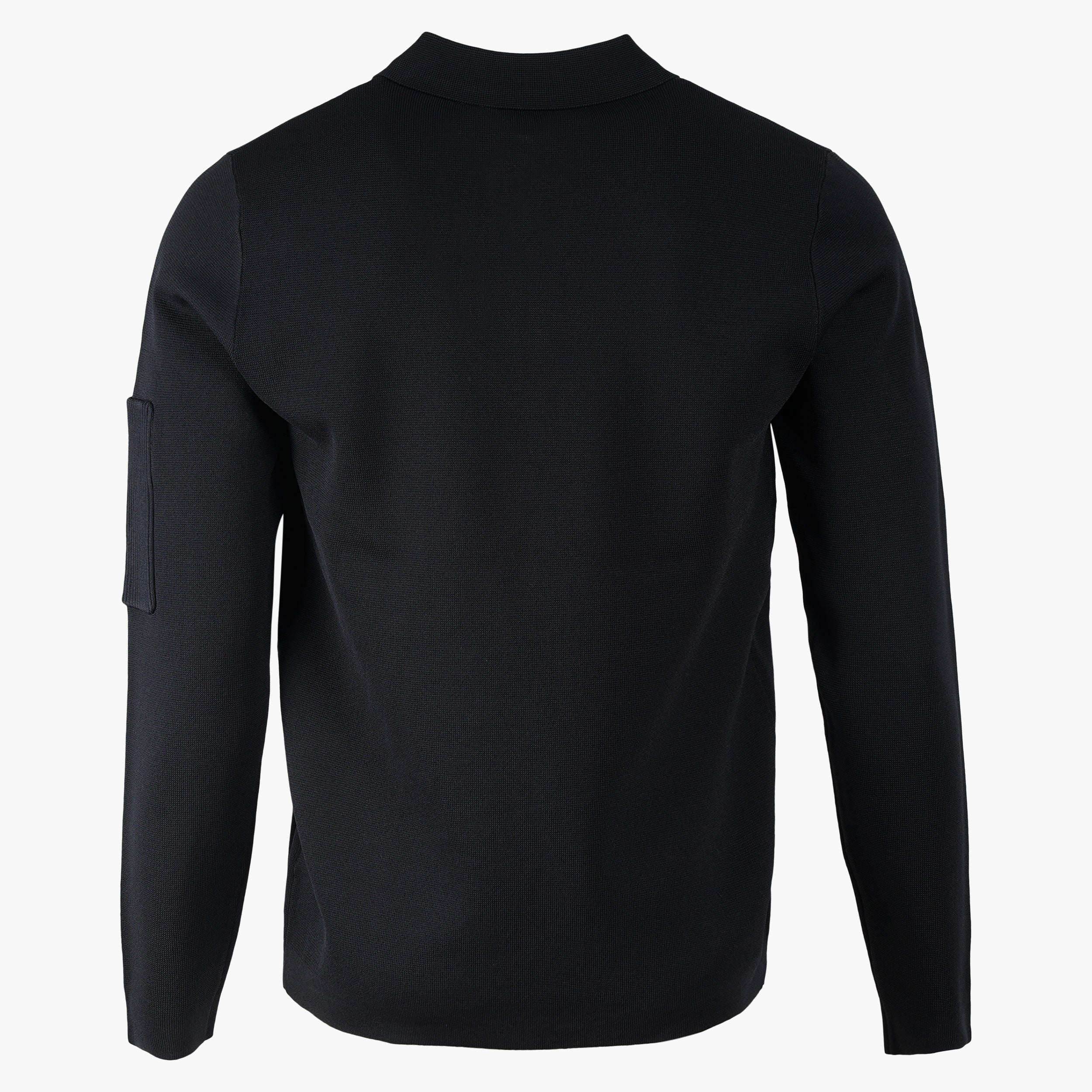 Genti Gebreide Polotrui met Rits Blauw | Cool Dry