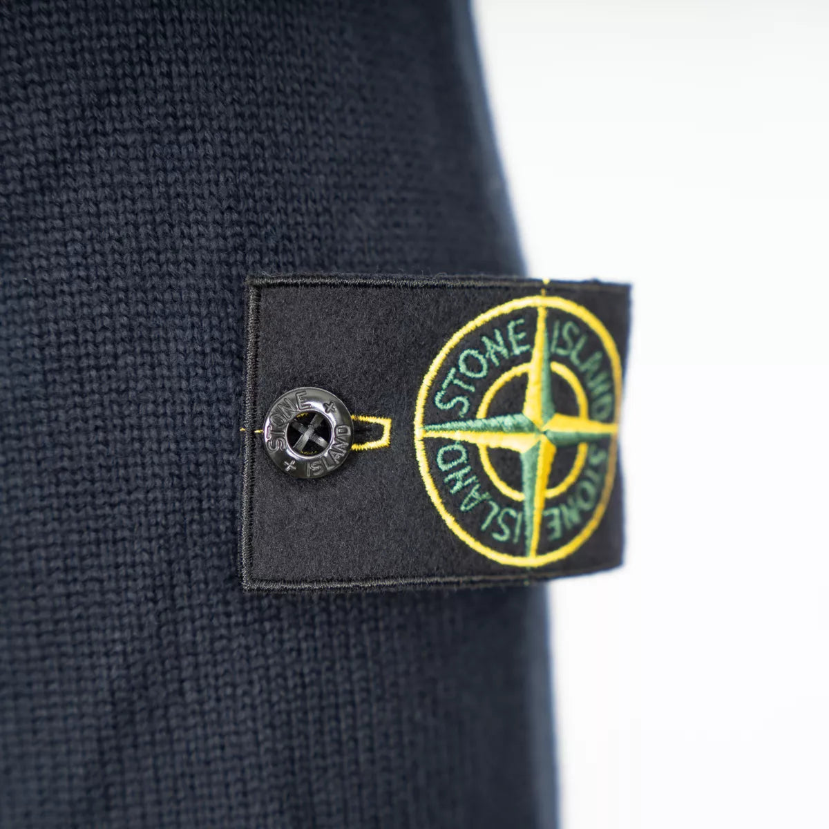 Stone Island Vest met Knopen Donkerblauw | Winter Cotton