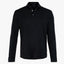Profuomo Polo Lange Mouwen Zwart | Merino Polo