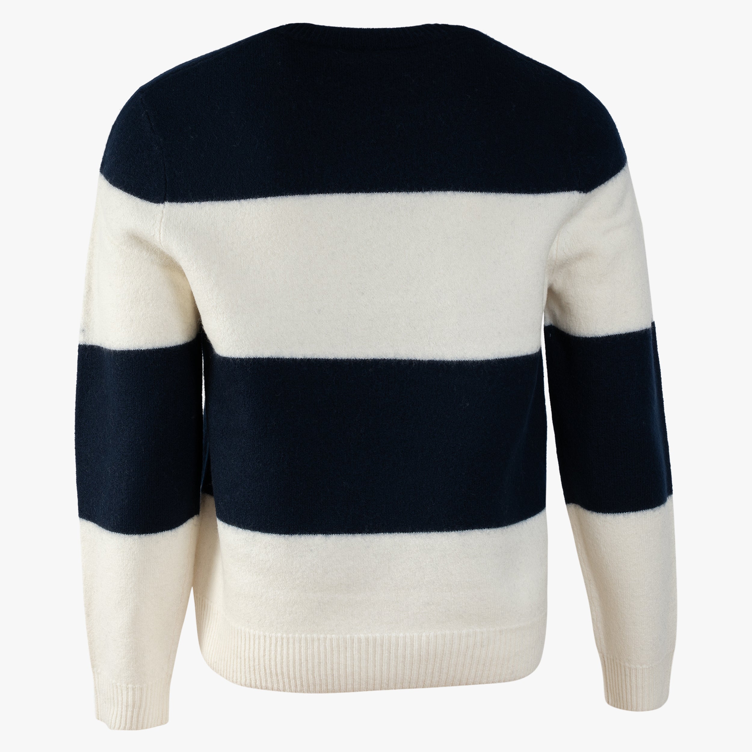 A.P.C. Gebreide Trui Donkerblauw / Wit | Edwardo