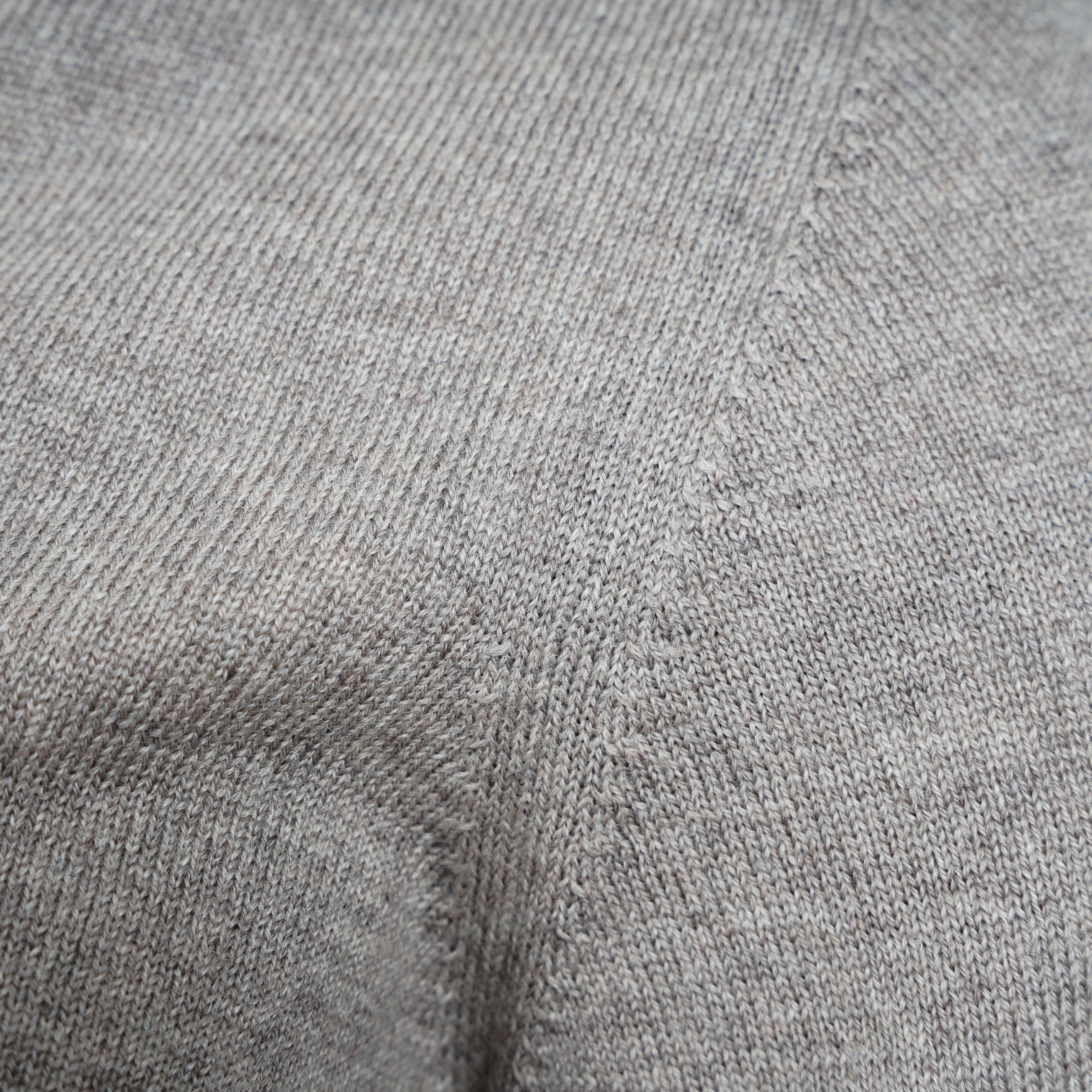 Gran Sasso Gebreide Trui Ronde Hals Beige | Extra Fine Merino