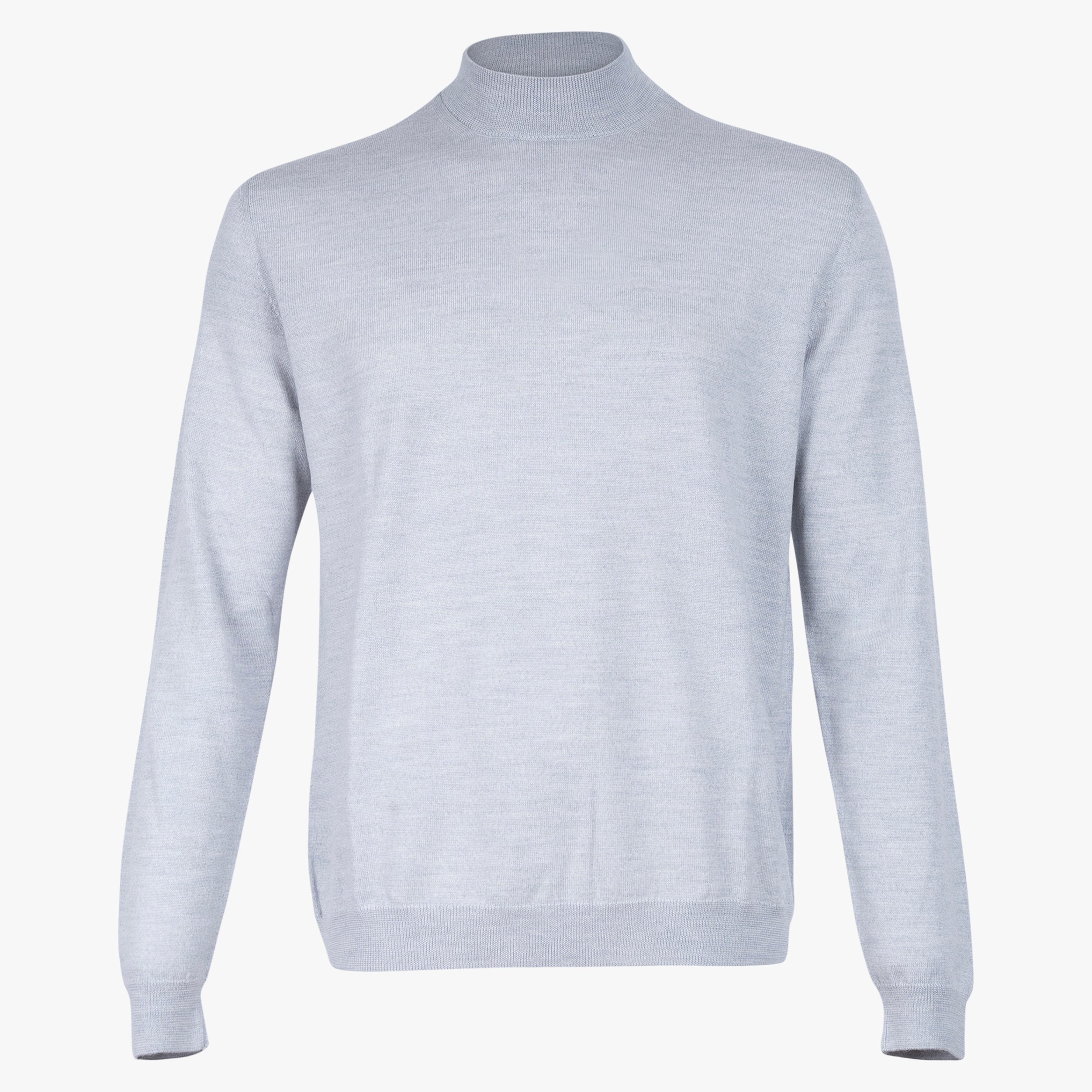 Zanone Turleneck Trui Grijs | Merino