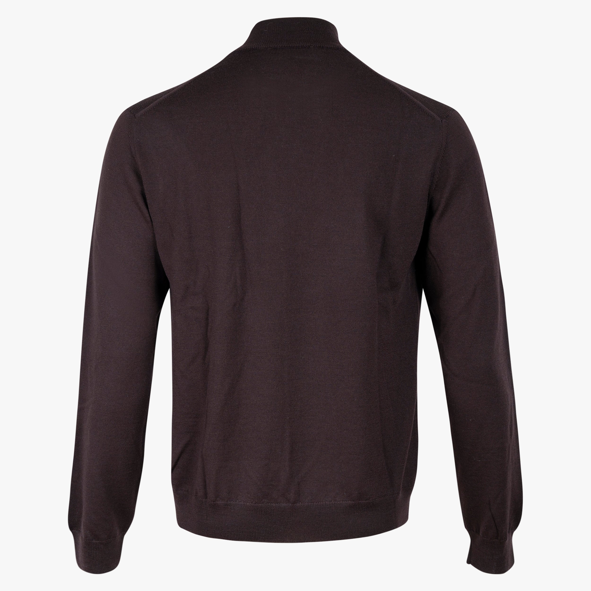 Zanone Turleneck Trui Bruin | Merino