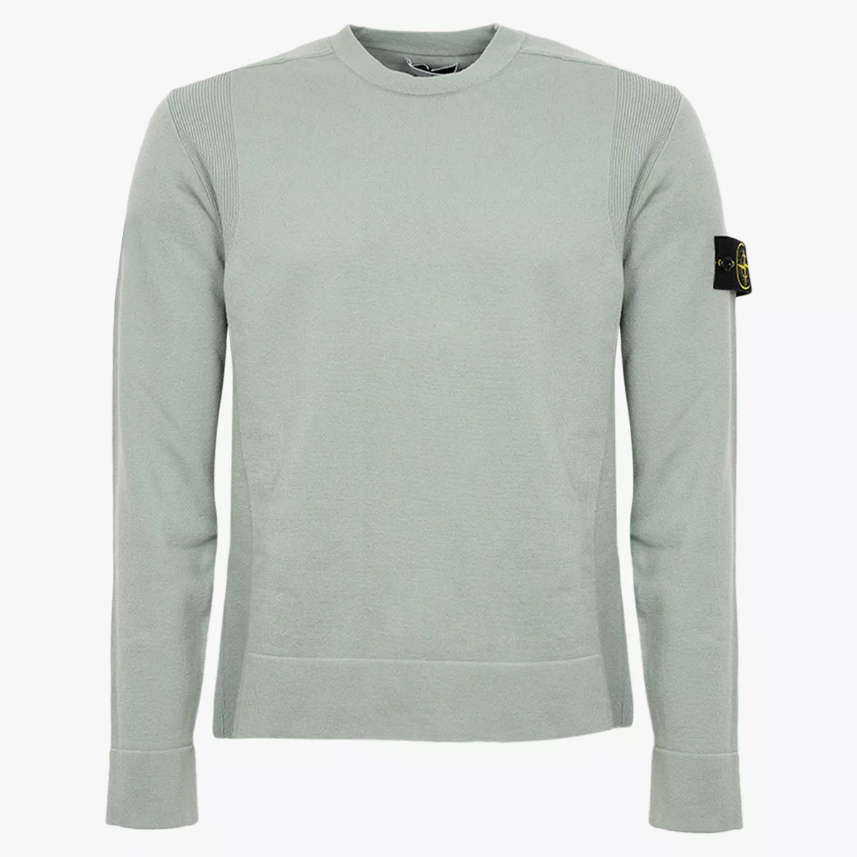 Stone Island Gebreide Trui Licht Groen | STRETCH WOOL