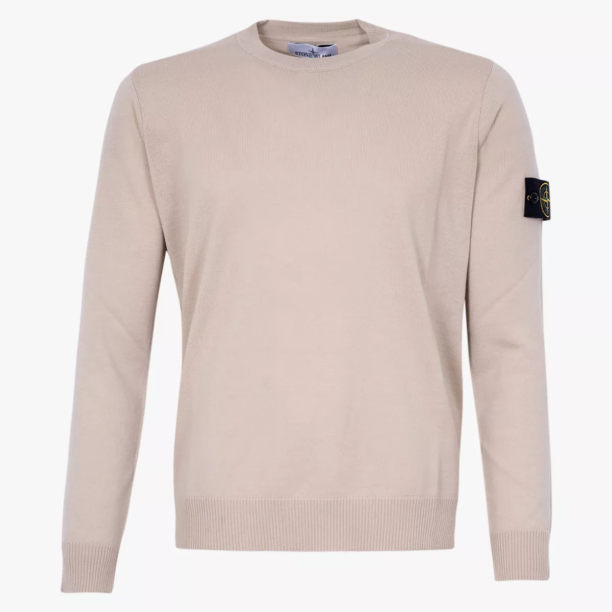 Stone Island gebreide trui off white | 510C4 LIGHT PURE RWS WOOL