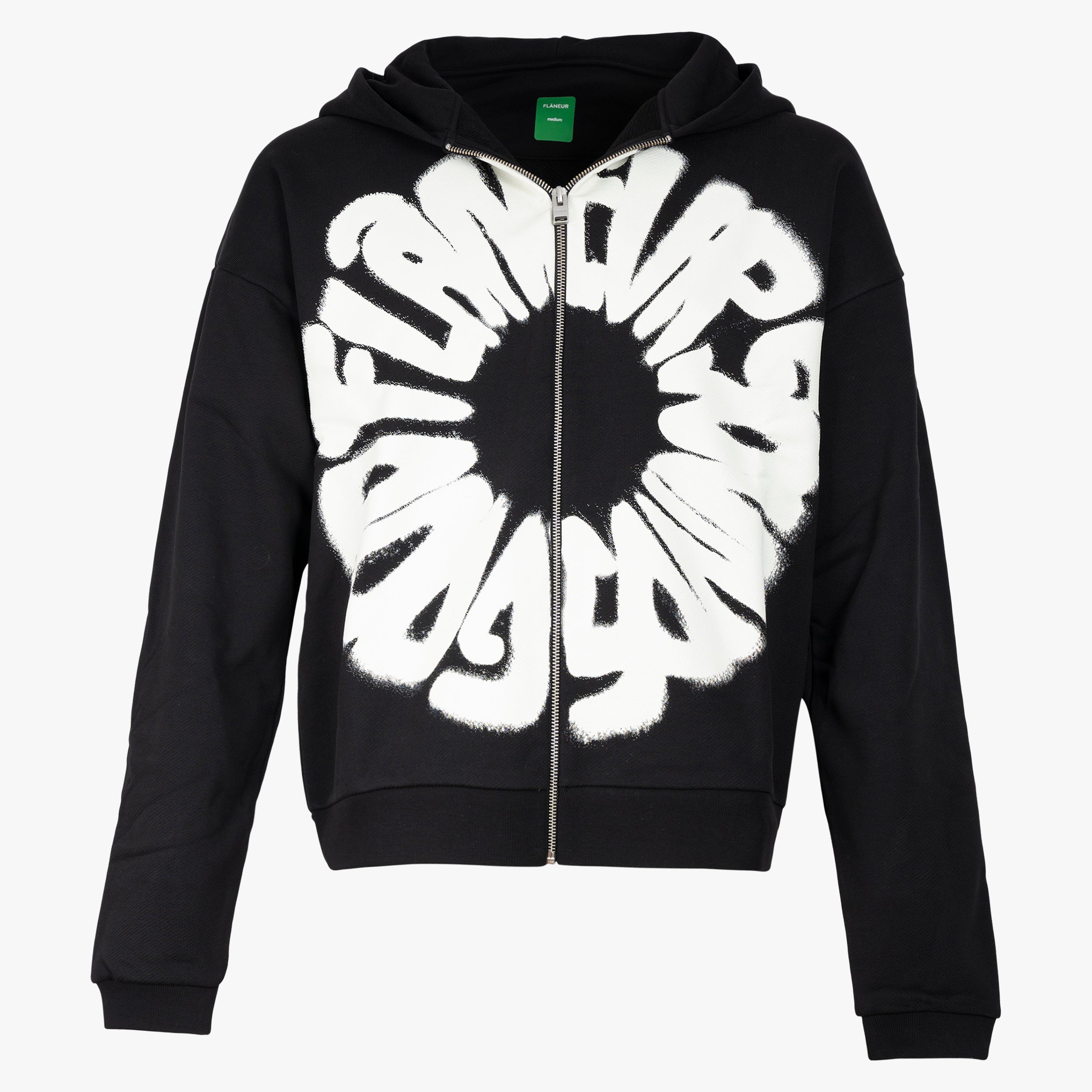 Flaneur Vest Zwart | Sounds Good Zip-Up