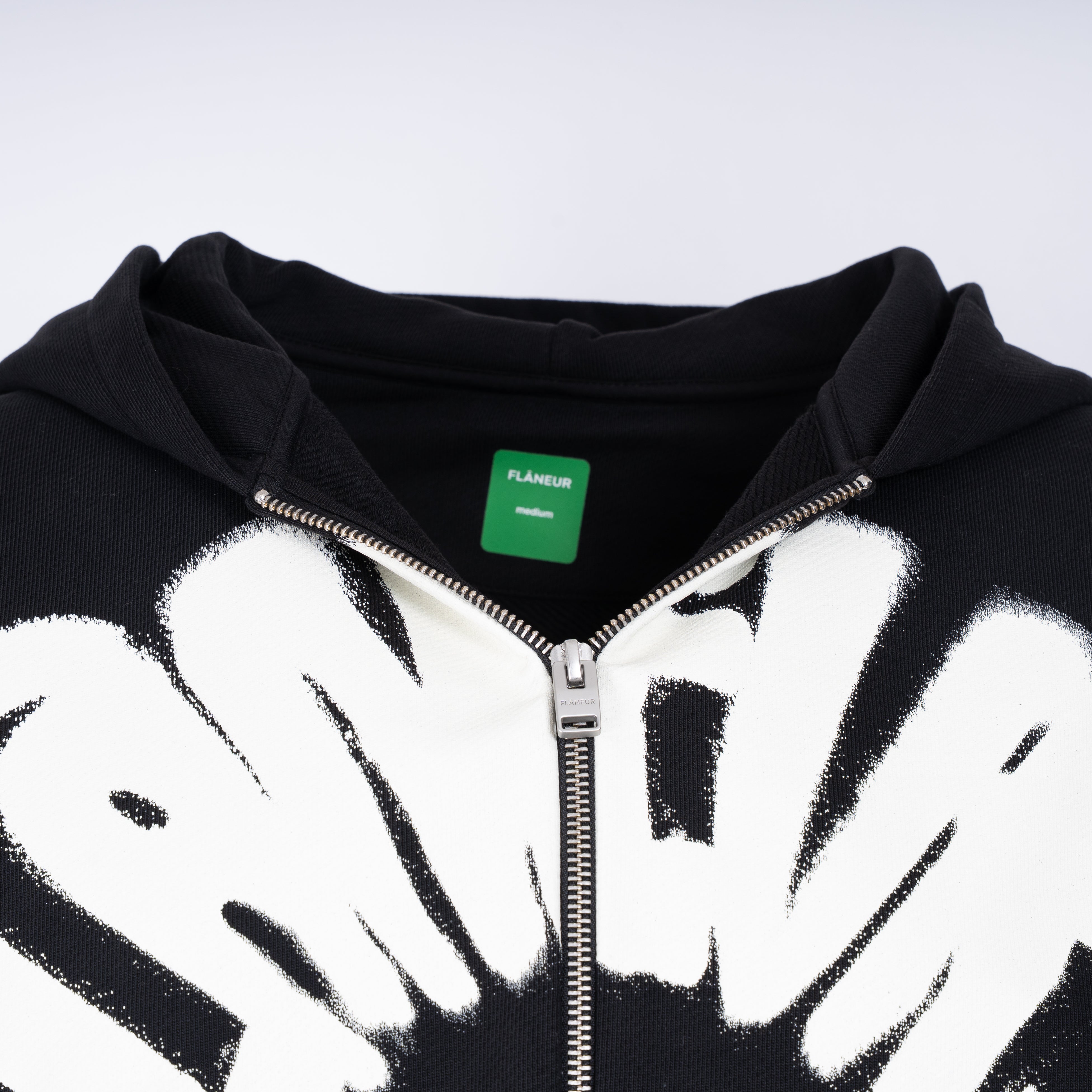 Flaneur Vest Zwart | Sounds Good Zip-Up