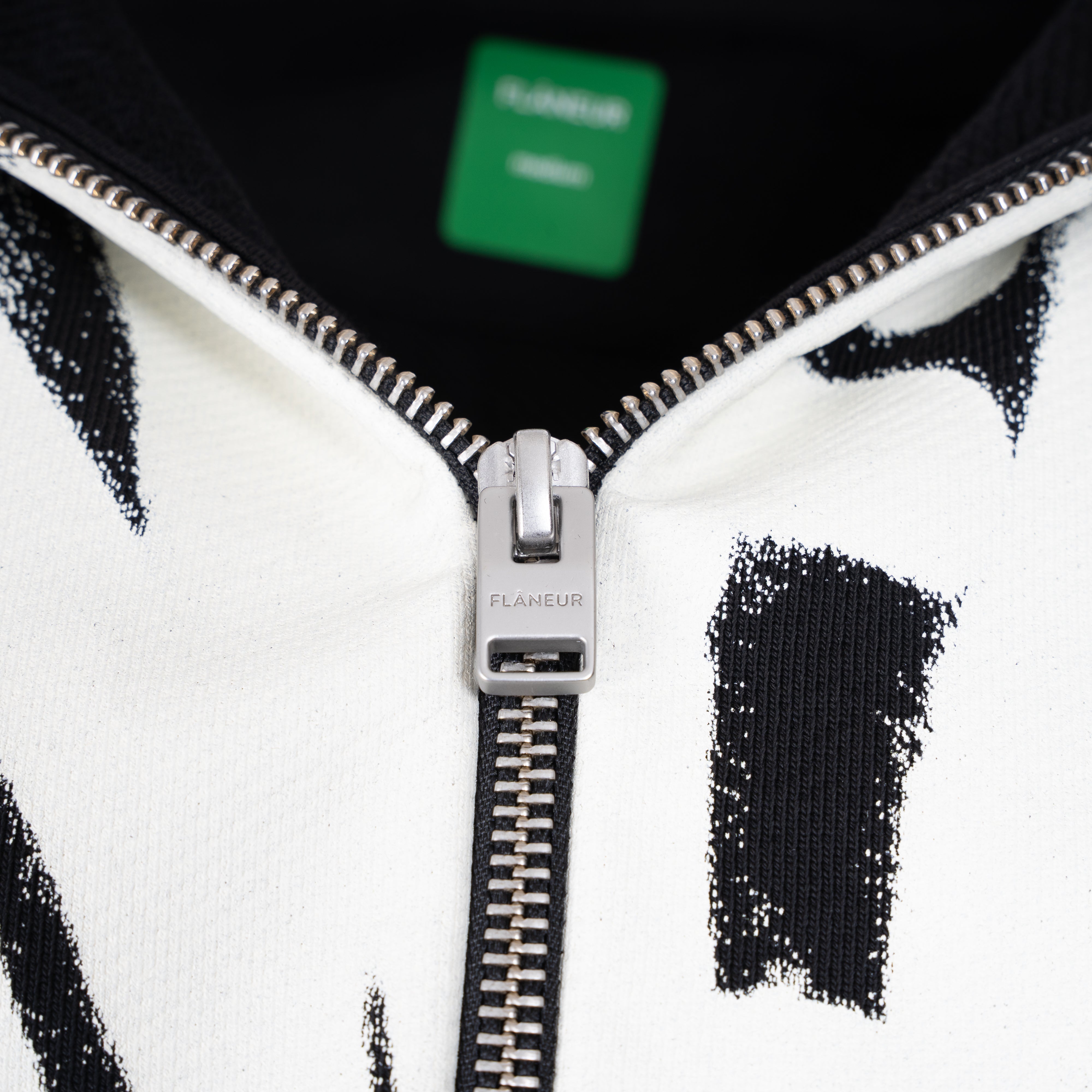 Flaneur Vest Zwart | Sounds Good Zip-Up