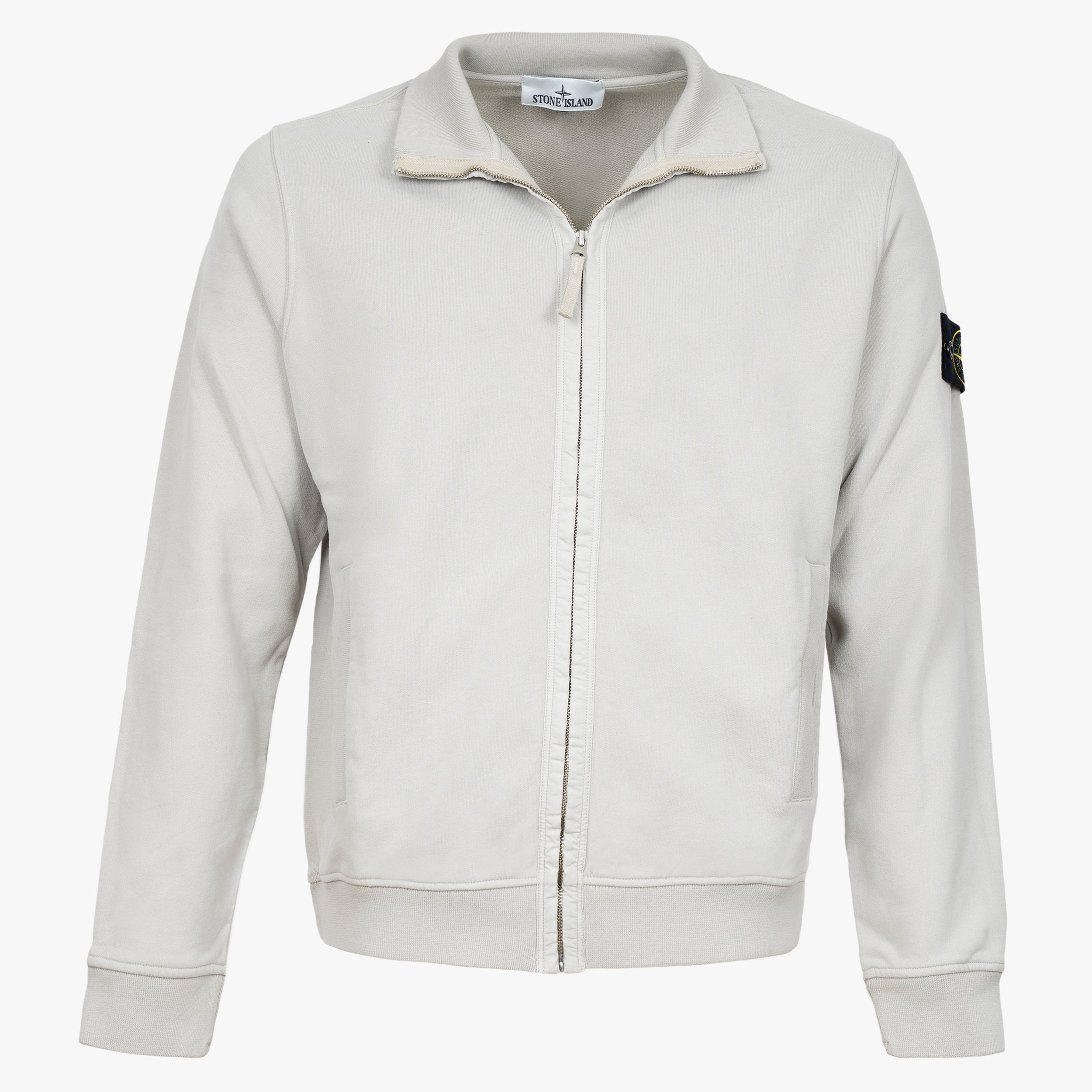 Stone Island Vest Grijs | Brushed Cotton Fleece