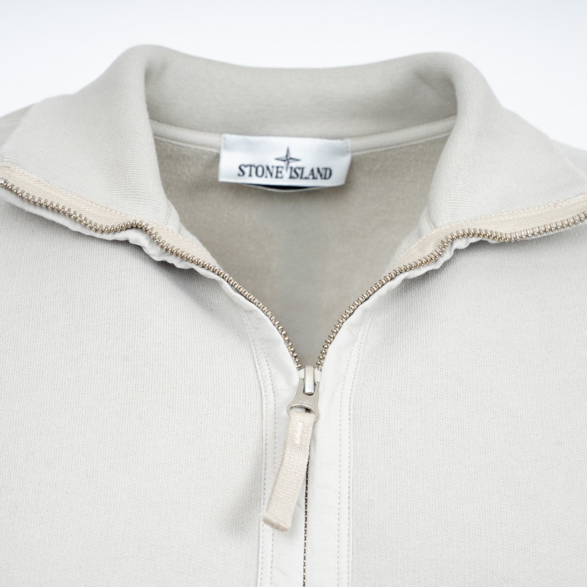 Stone Island Vest Grijs | Brushed Cotton Fleece