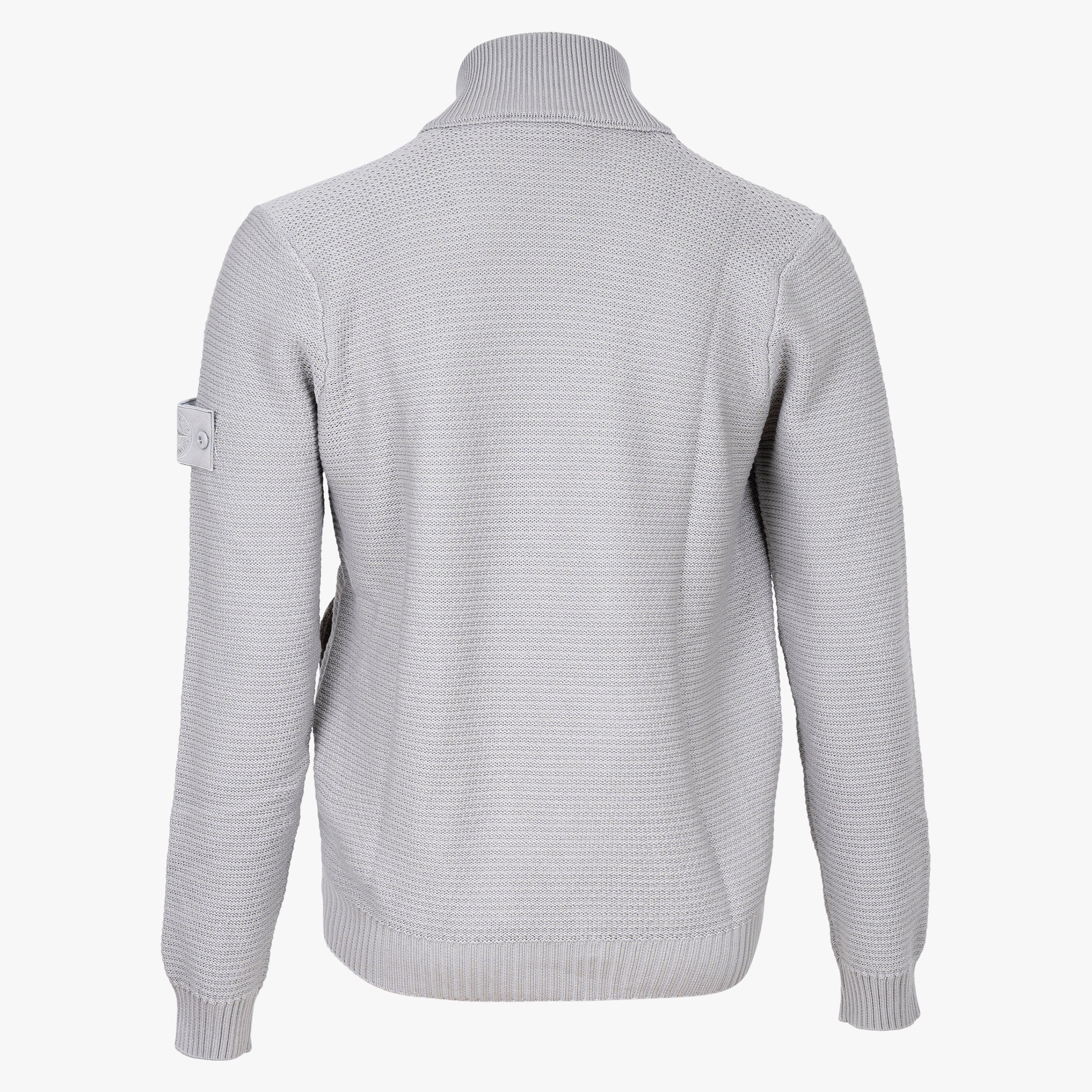 Stone Island Gebreid Vest Grijs | Ghost