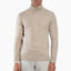 SEVEN DIALS Gebreide Turtleneck Trui Beige | Emsley