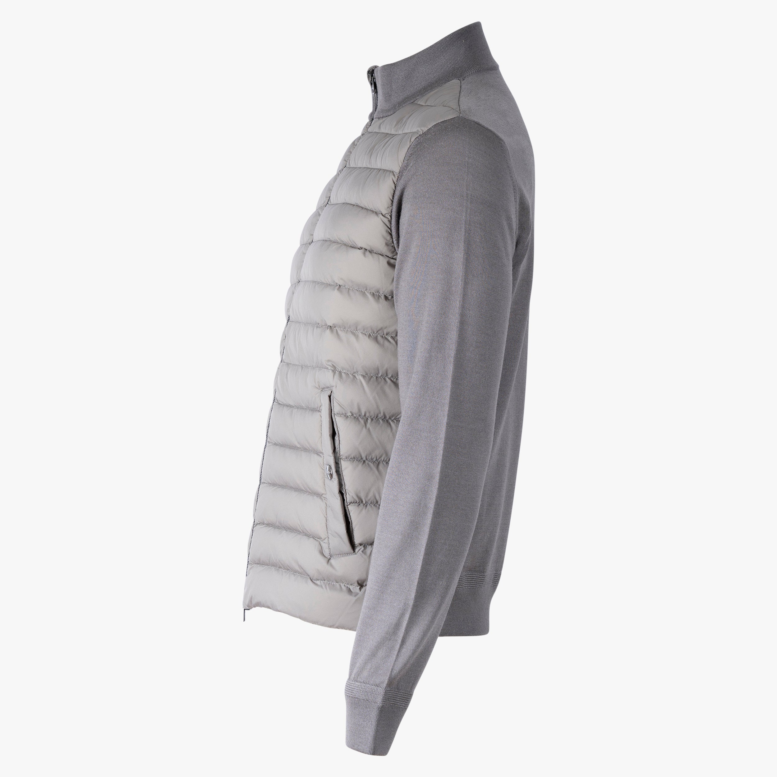 Herno Hybride Jack Taupe | Wool & Silk